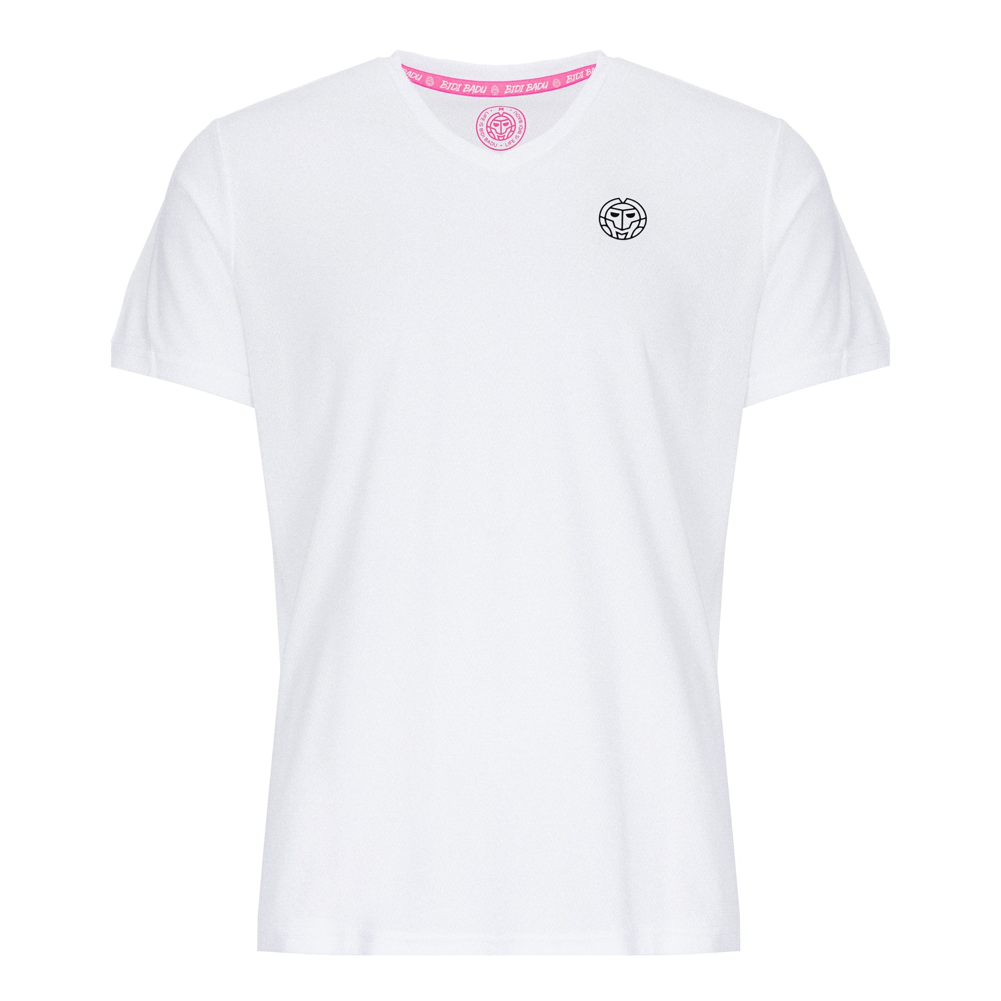 BIDI BADU Ted Tech T-shirt Hommes - blanc, noir