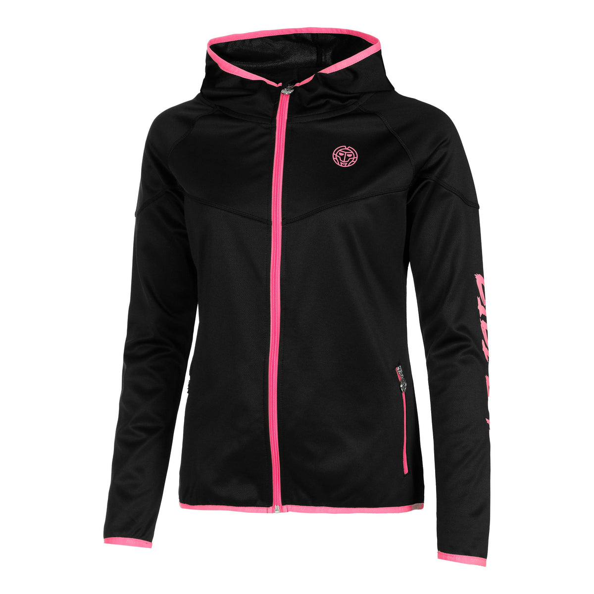 BIDI BADU Inga Tech Veste de survêtement Femmes - noir, pink