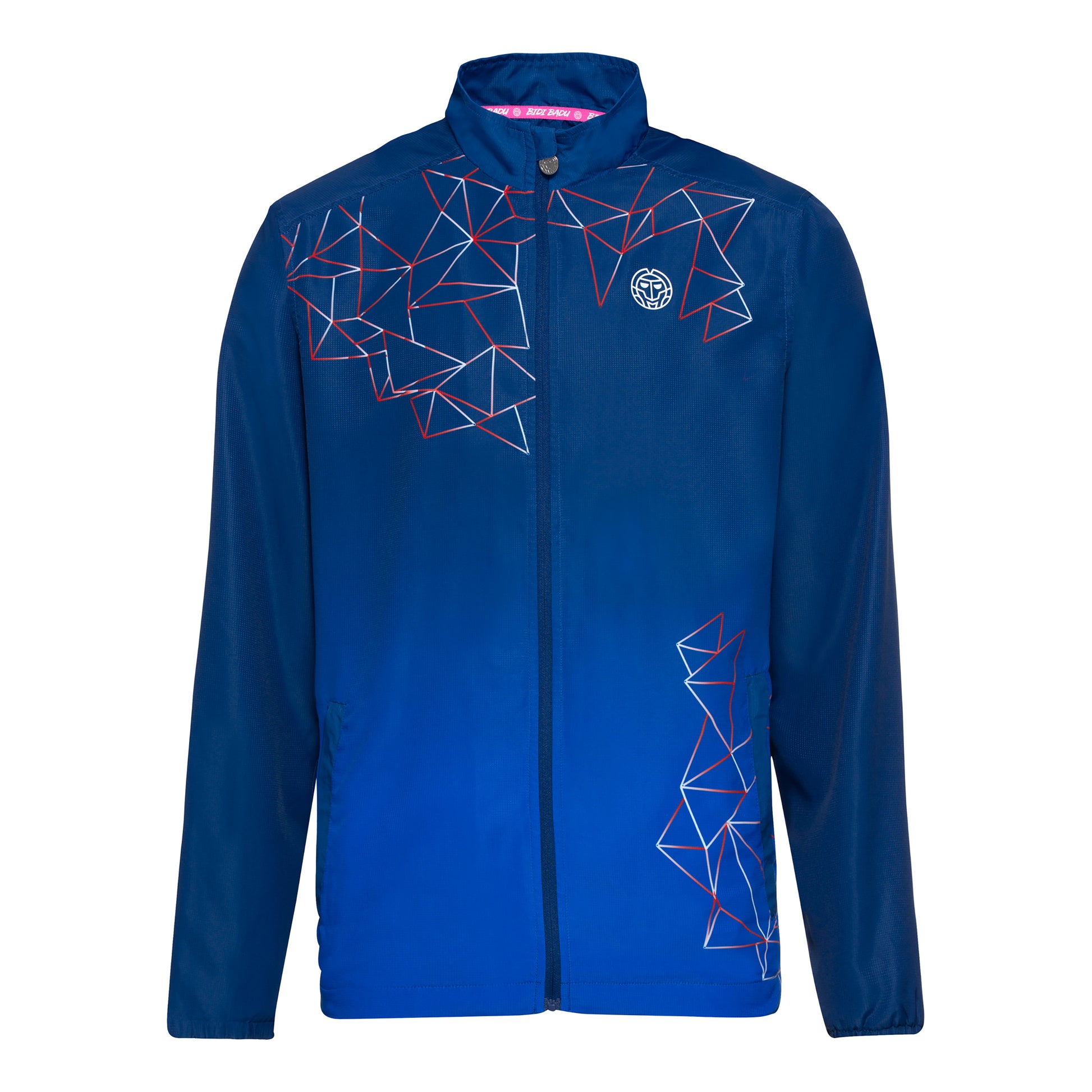 BIDI BADU ÖTV Teku Tech Veste de survêtement -bleu foncé,rouge