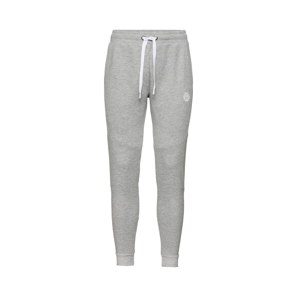 BIDI BADU Basil Basic Cuffed Pantalon survêtement Garçons - gris clair, blanc