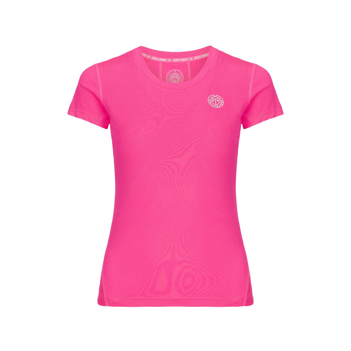 BIDI BADU Calla Tech Roundneck T-shirt Filles - pink, blanc
