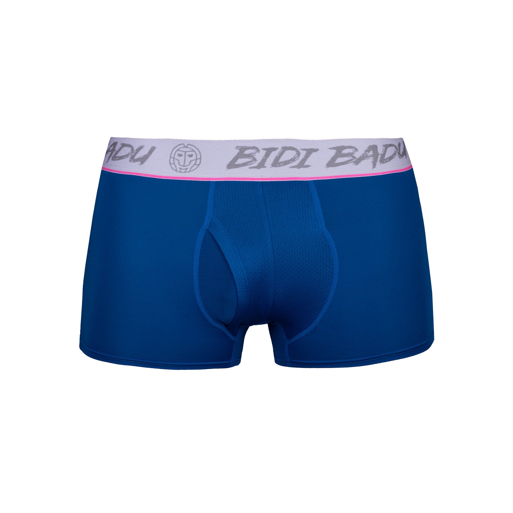 BIDI BADU Max Basic Caleçon Hommes - bleu foncé, blanc