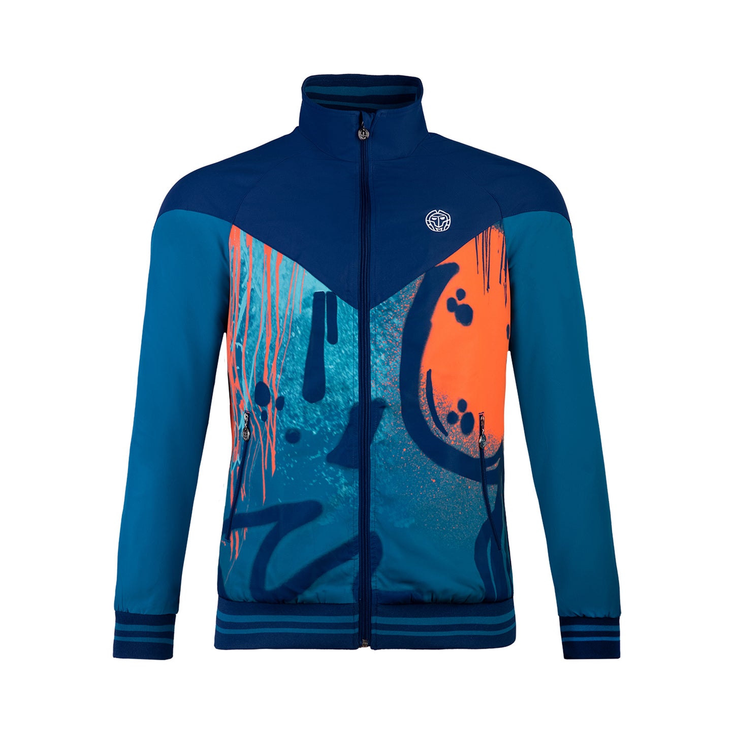 BIDI BADU Dusty Tech Veste de survêtement -bleu petrol,bleu foncé