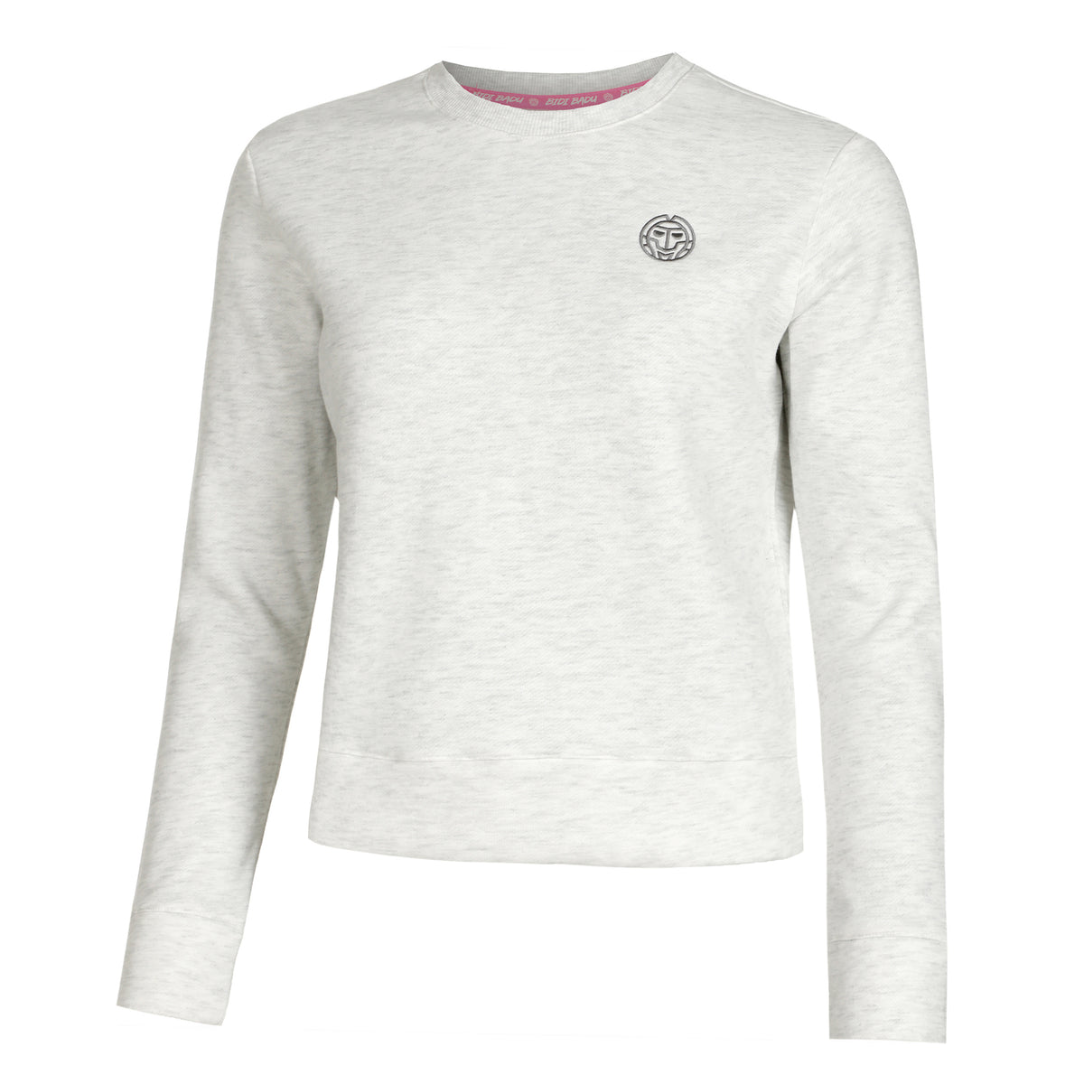 BIDI BADU Mirella Basic Crew Sweat-shirt Femmes - crème,