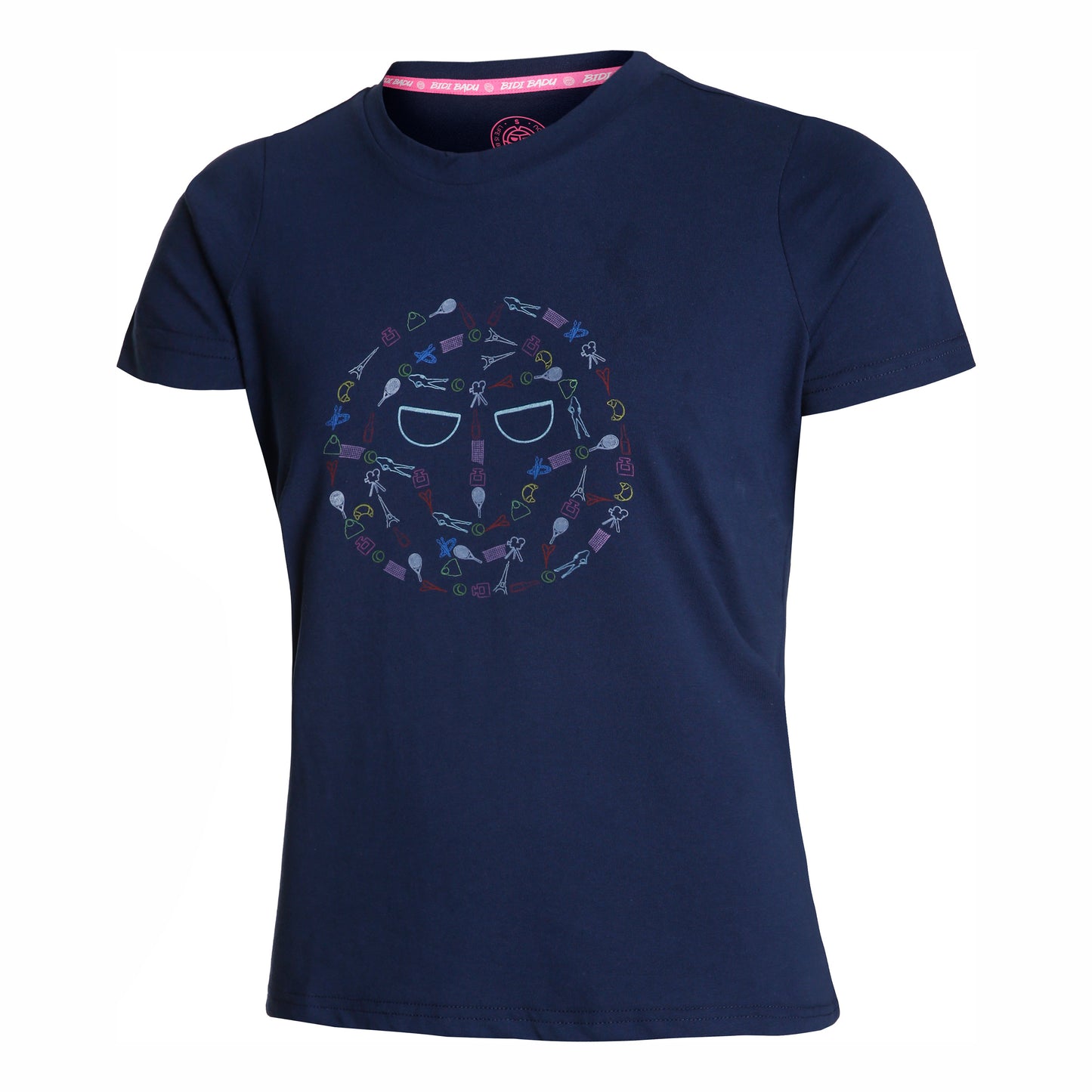 BIDI BADU Heshima Lifestyle Tee T-shirt Femmes - bleu foncé, multicouleur