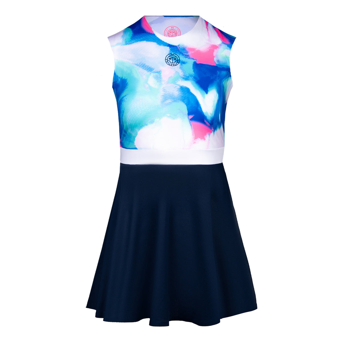 BIDI BADU Jala Tech 2in1 Robe Femmes-Bleu Foncé,Multicouleur