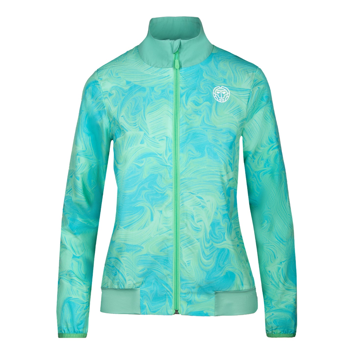 BIDI BADU Gene Tech Veste de survêtement Femmes - vert clair, multicouleur