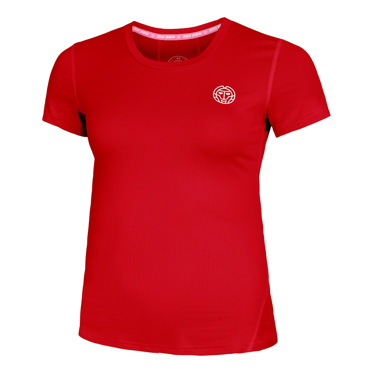 BIDI BADU Eve Tech Roundneck T-shirt Femmes - rouge,