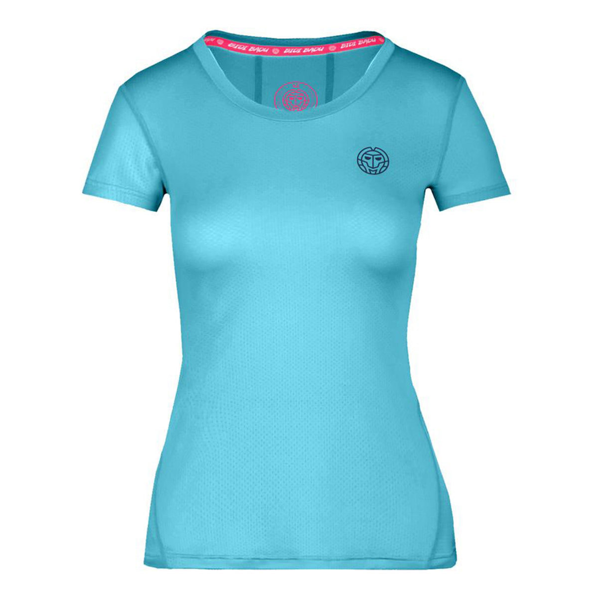 BIDI BADU Eve Tech Roundneck T-shirt Femmes - bleu clair,
