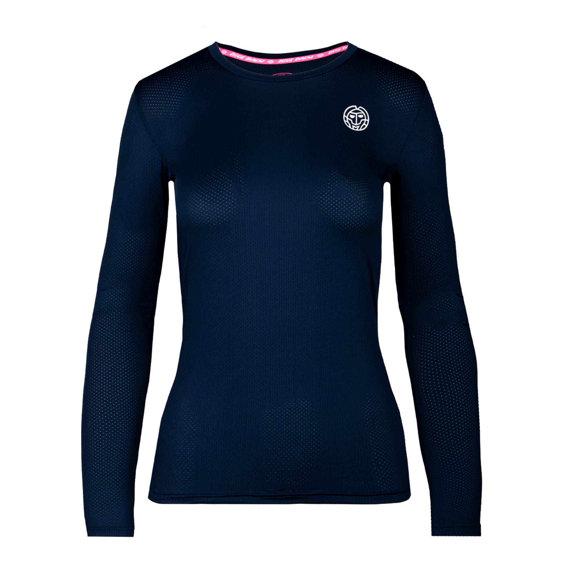 BIDI BADU Pia Tech Roundneck Haut manches longues Femmes - bleu,