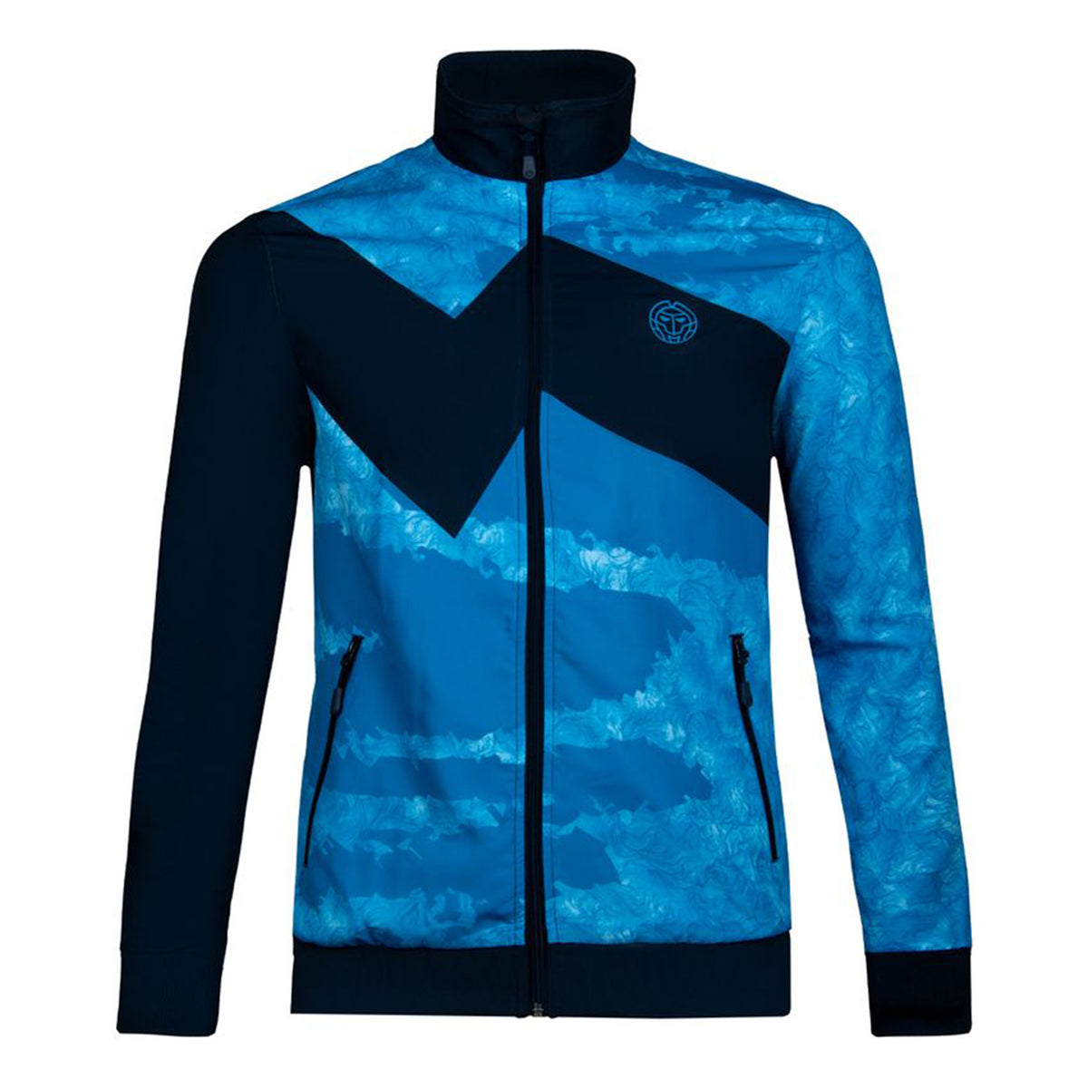 BIDI BADU Zulu Tech Veste de survêtement Hommes - bleu petrol, bleu foncé