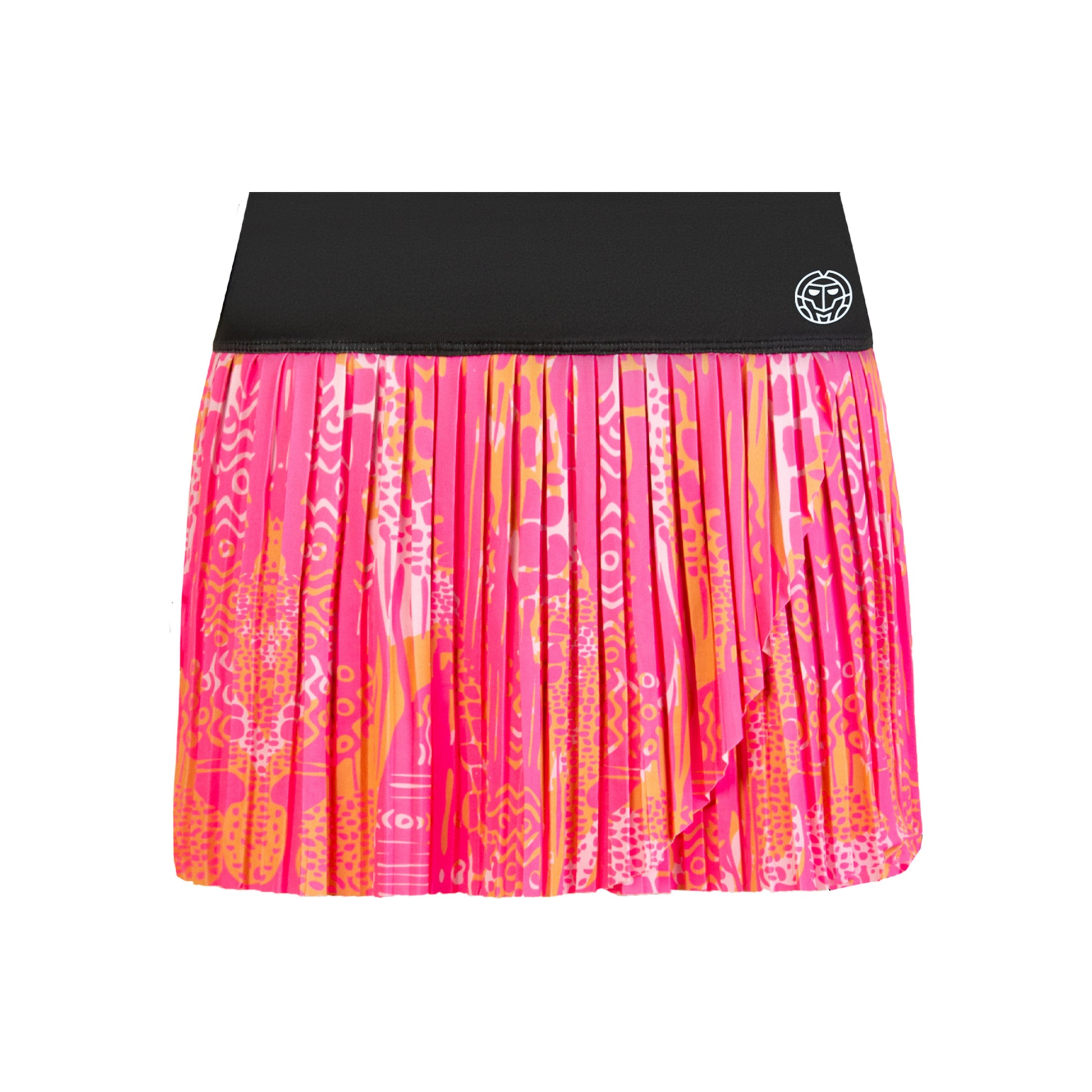 BIDI BADU Lowey Tech Plissee Jupe Femmes - gris, pink