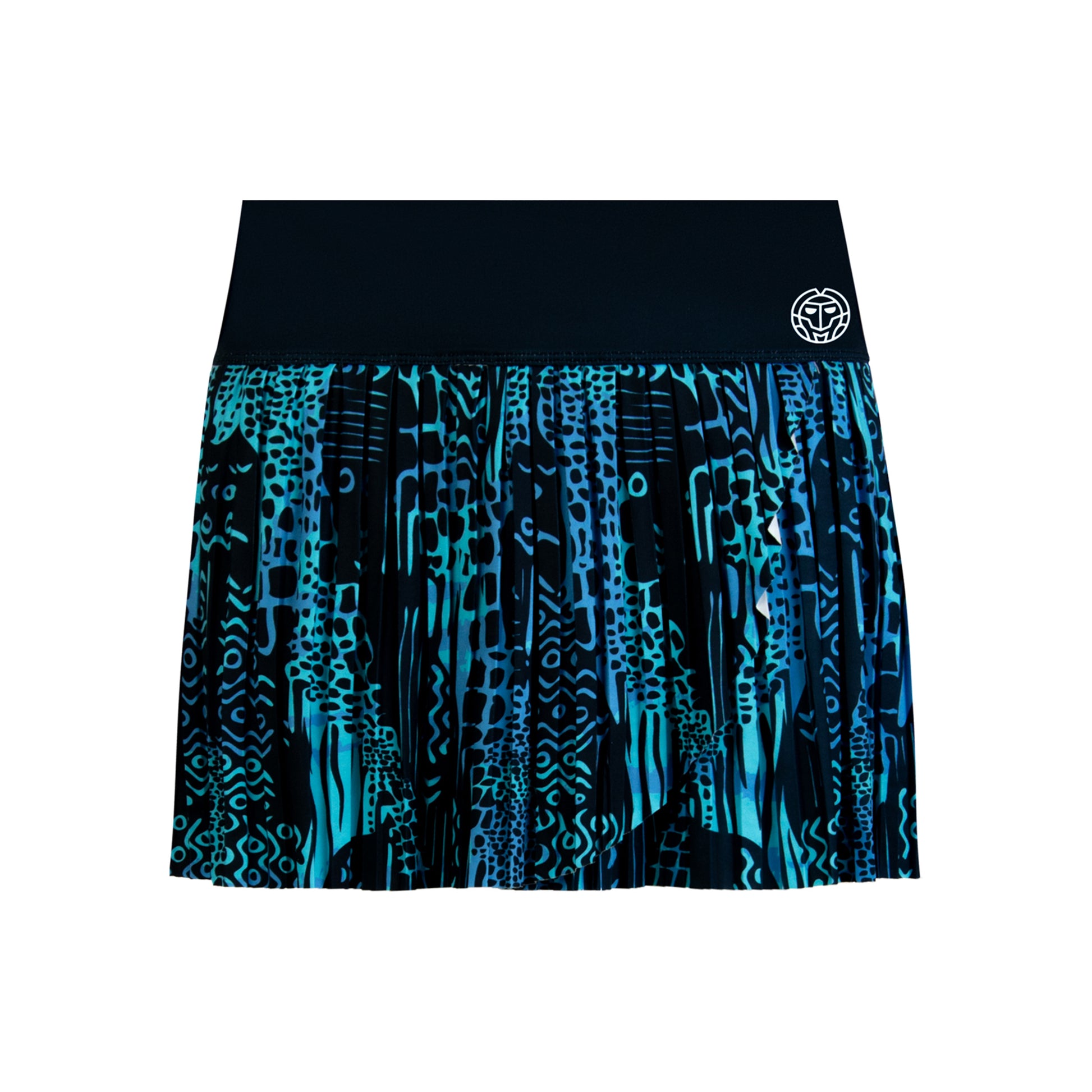 BIDI BADU Lowey Tech Plissee Jupe Femmes - bleu,