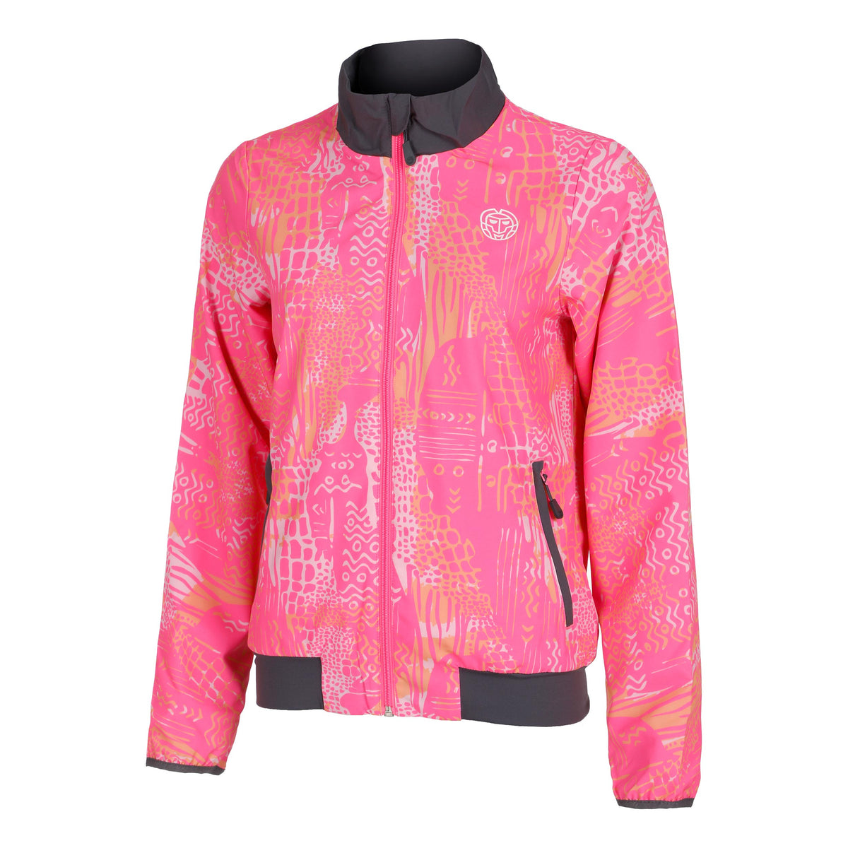 BIDI BADU Gene Tech Veste de survêtement Femmes - gris, pink