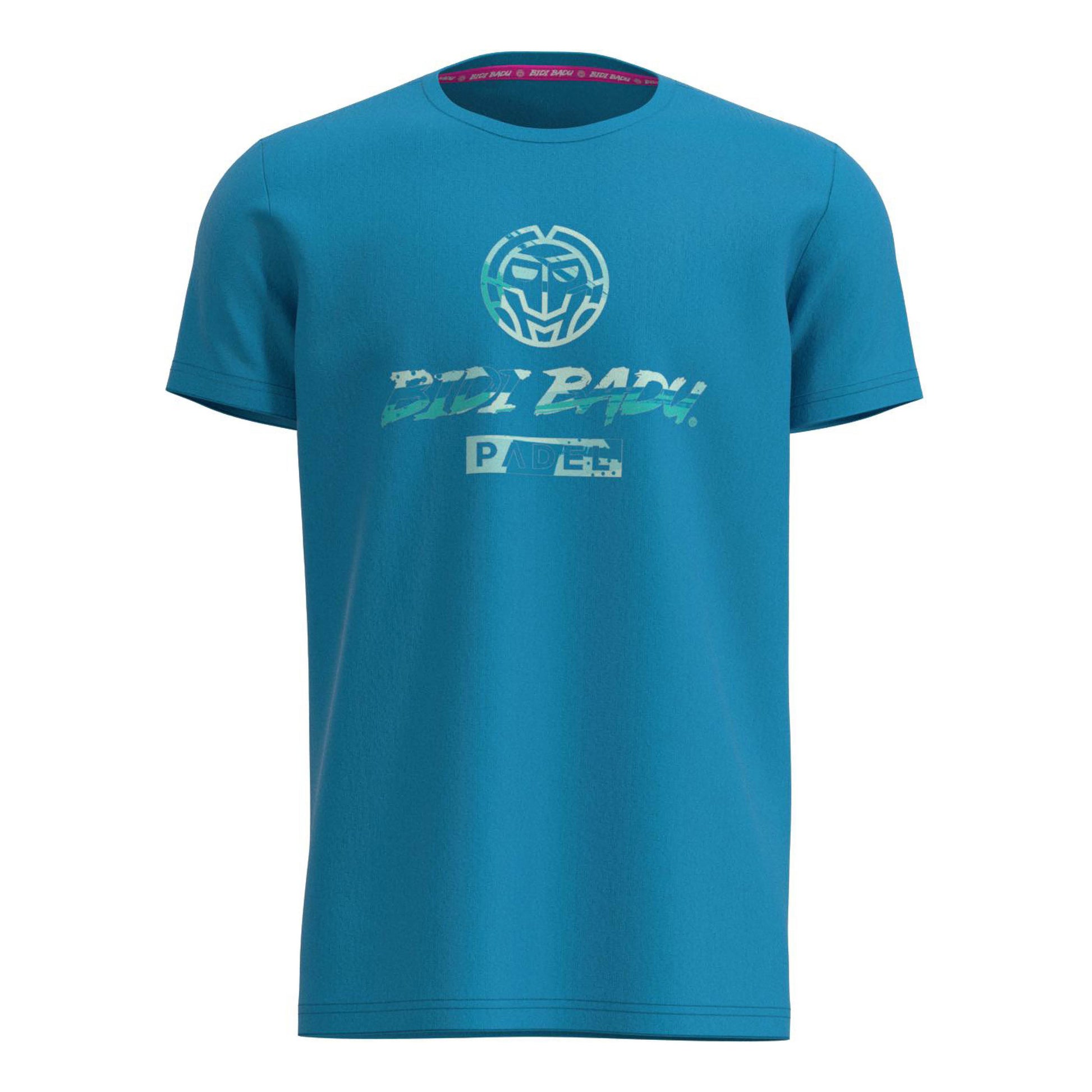 BIDI BADU Good Vibes Logo T-shirt Hommes-Bleu