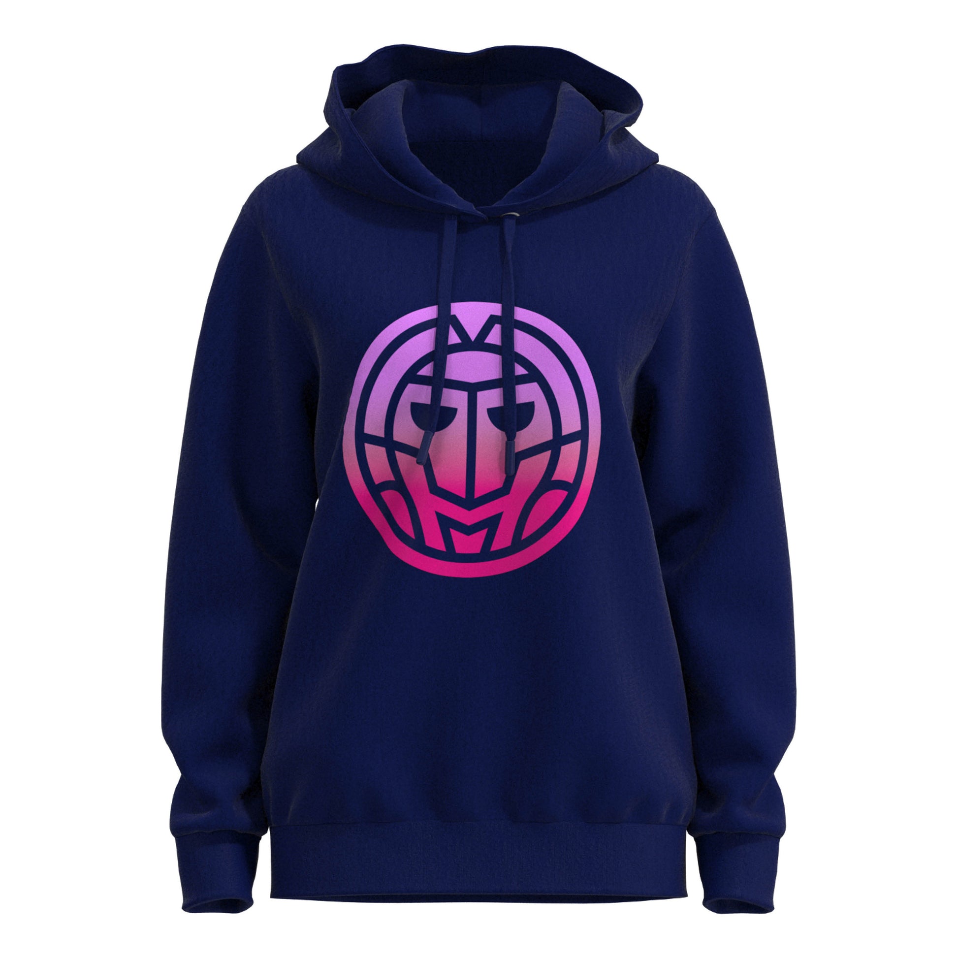 BIDI BADU Colortwist Chill Sweat à capuche Femmes - bleu foncé, pink