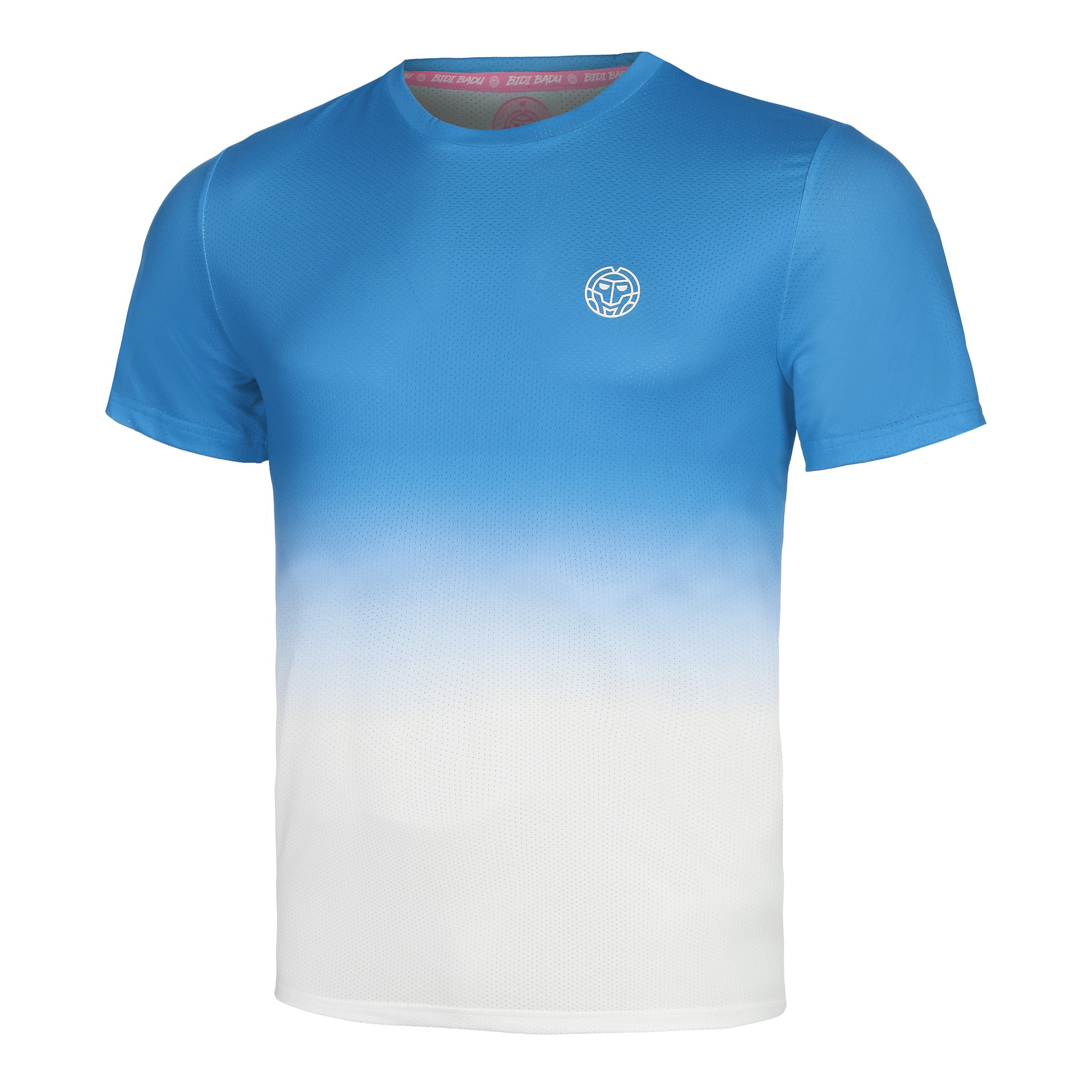 BIDI BADU Crew Gradiant T-shirt Hommes-Bleu,Blanc