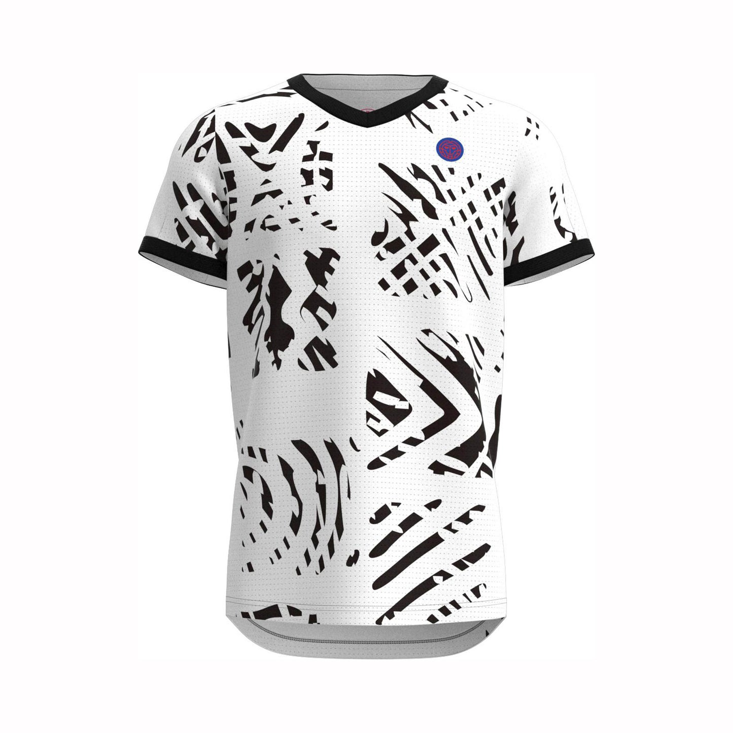 BIDI BADU Melbourne V-Neck T-shirt Garçons - blanc, noir