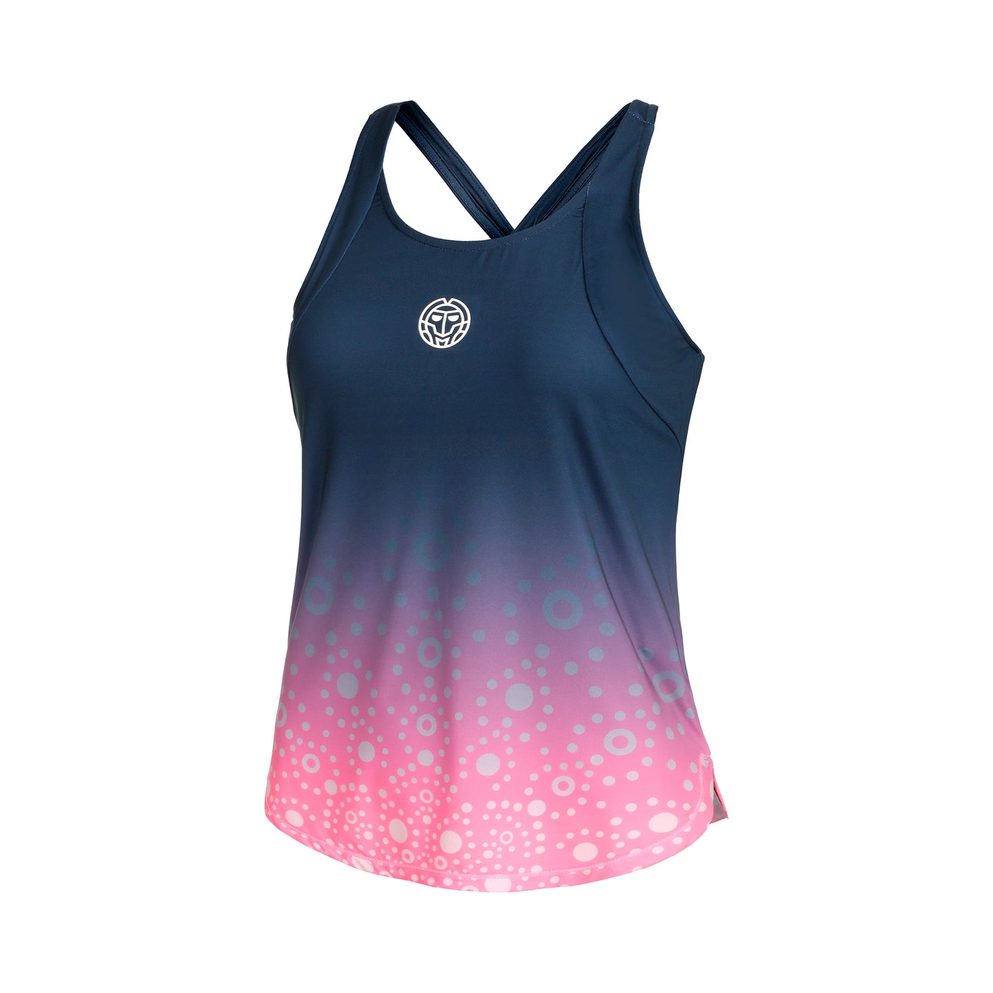 BIDI BADU Grafic Illumination Débardeur tank top Filles - pink, bleu foncé