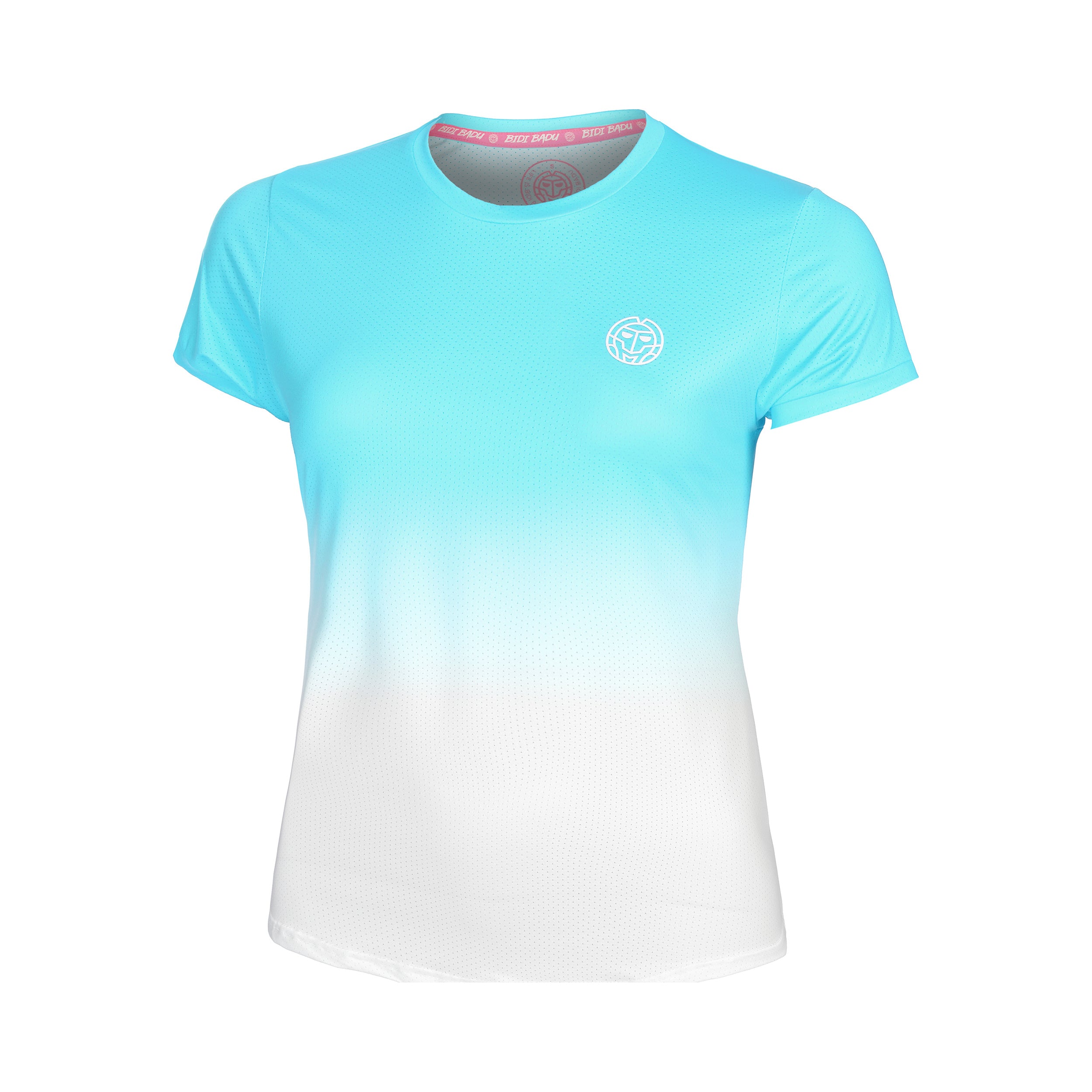 BIDI BADU Crew Gradiant T-shirt Filles-Turquoise,Blanc