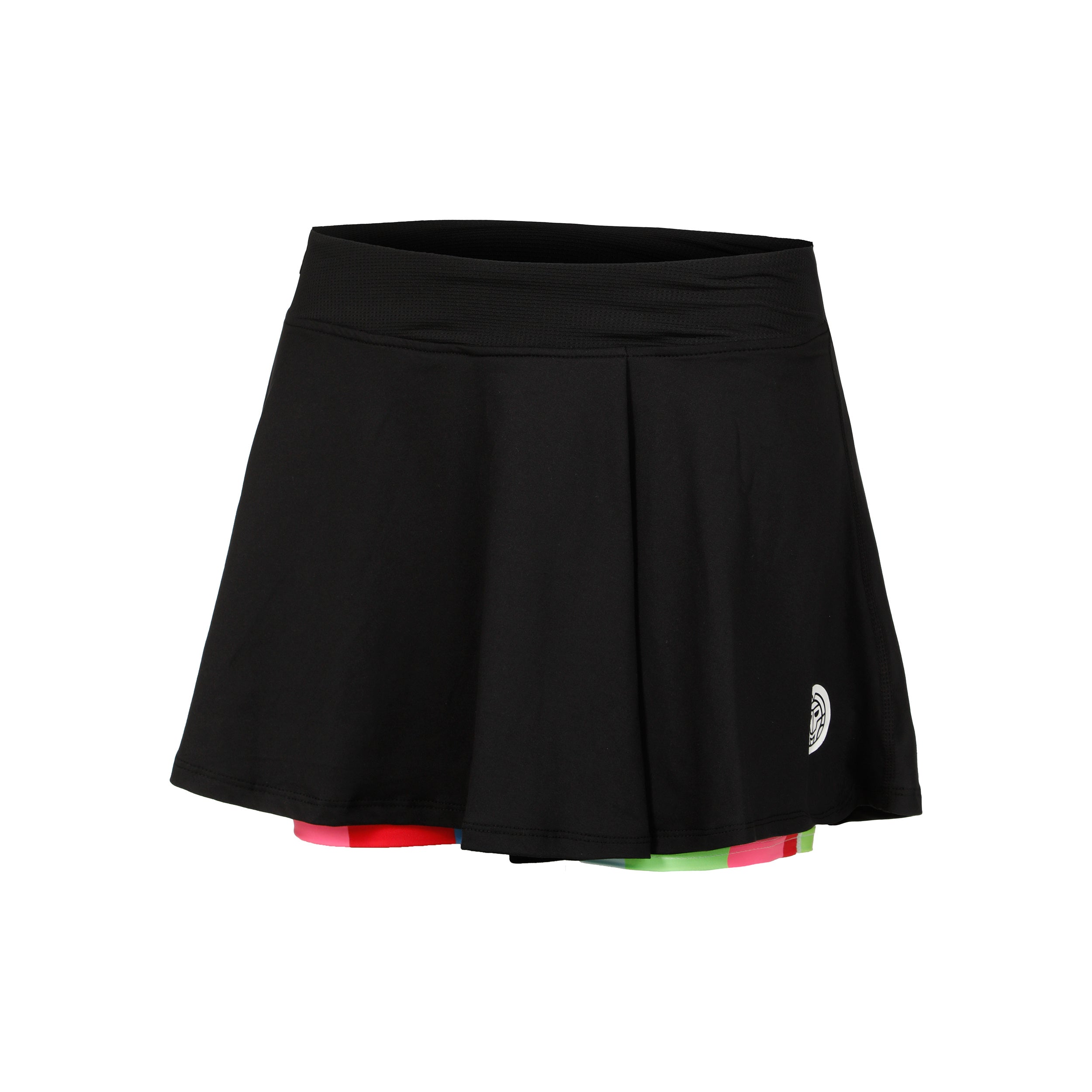 BIDI BADU Crew Wavy Jupe Femmes - noir, multicouleur