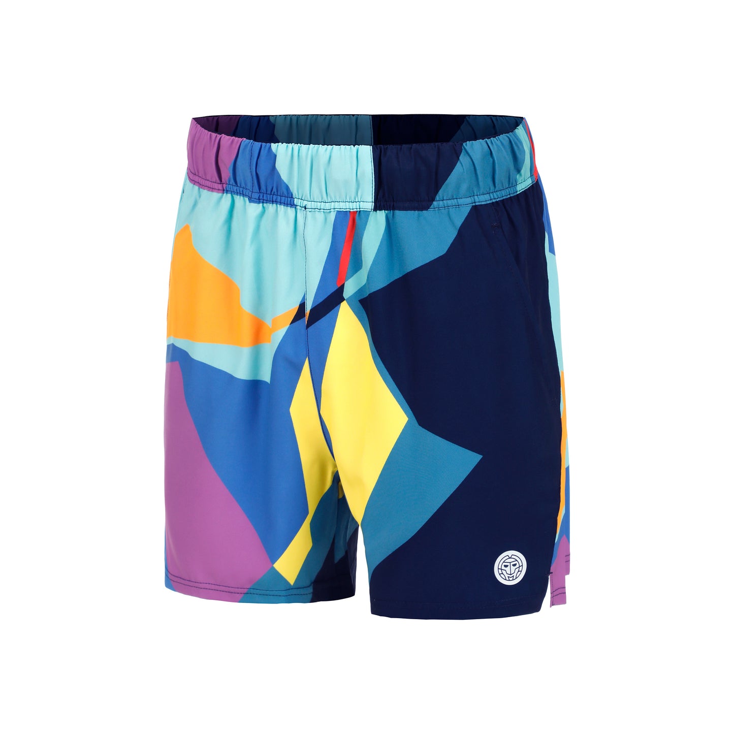 BIDI BADU Twiggy Shorts Hommes - bleu foncé, multicouleur