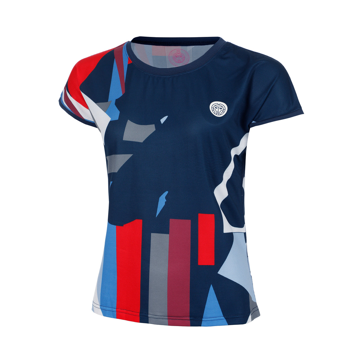 BIDI BADU New York 2024 T-shirt Filles-Bleu Foncé,Multicouleur