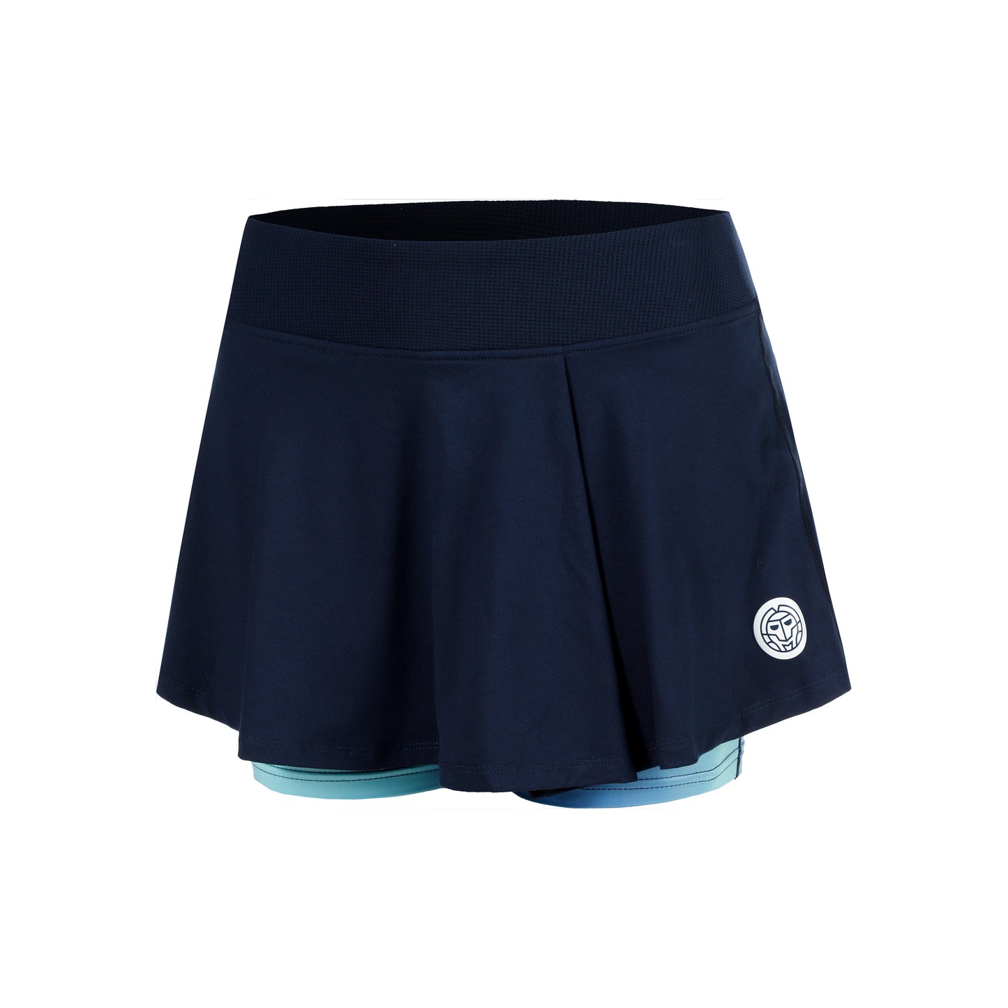 BIDI BADU Spectrum Printed Wavy Jupe Filles-Bleu Foncé,Bleu Clair