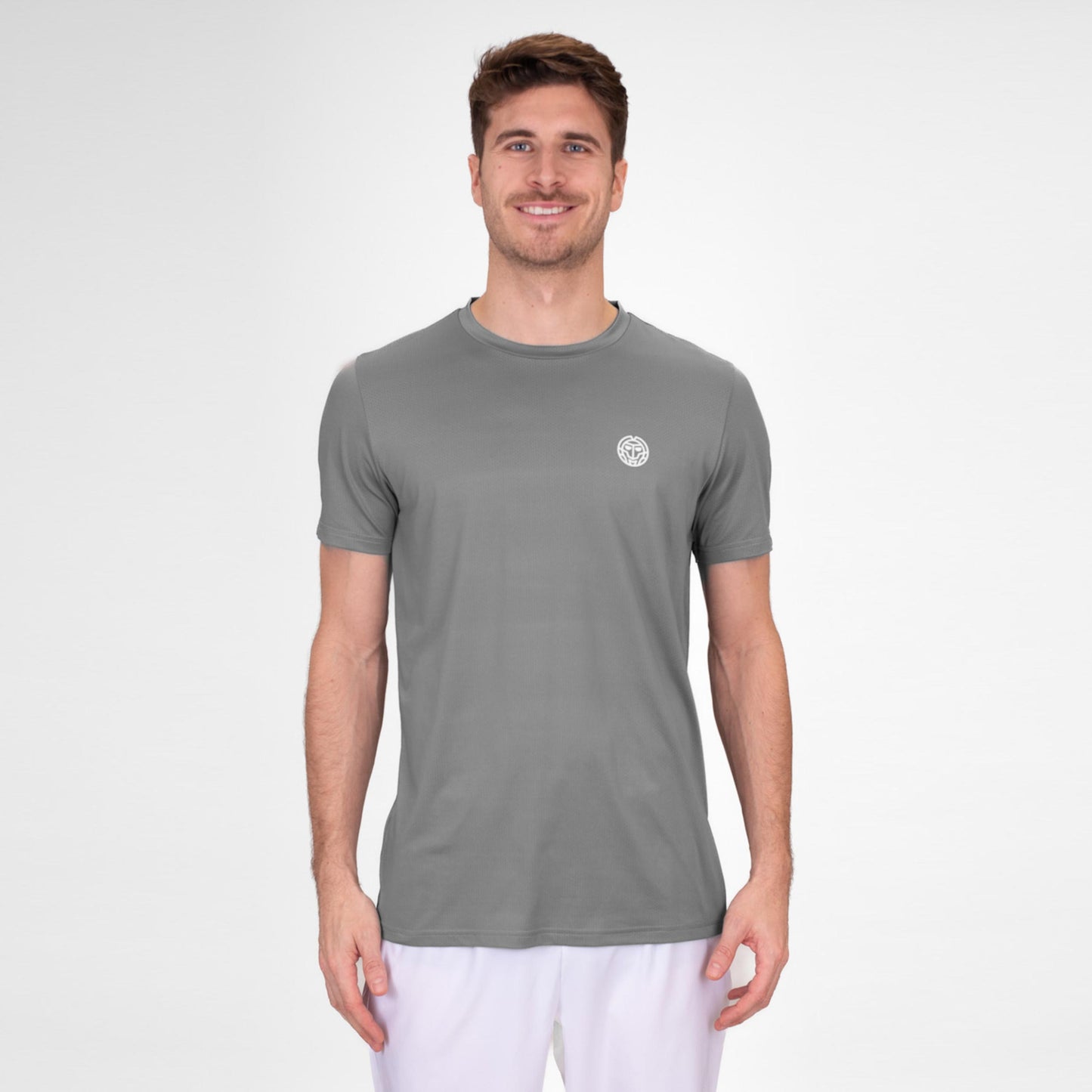 BIDI BADU Crew T-shirt Hommes-Gris