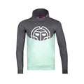 Bassem Lifestyle Sweat à capuche Garçons - gris foncé, mint