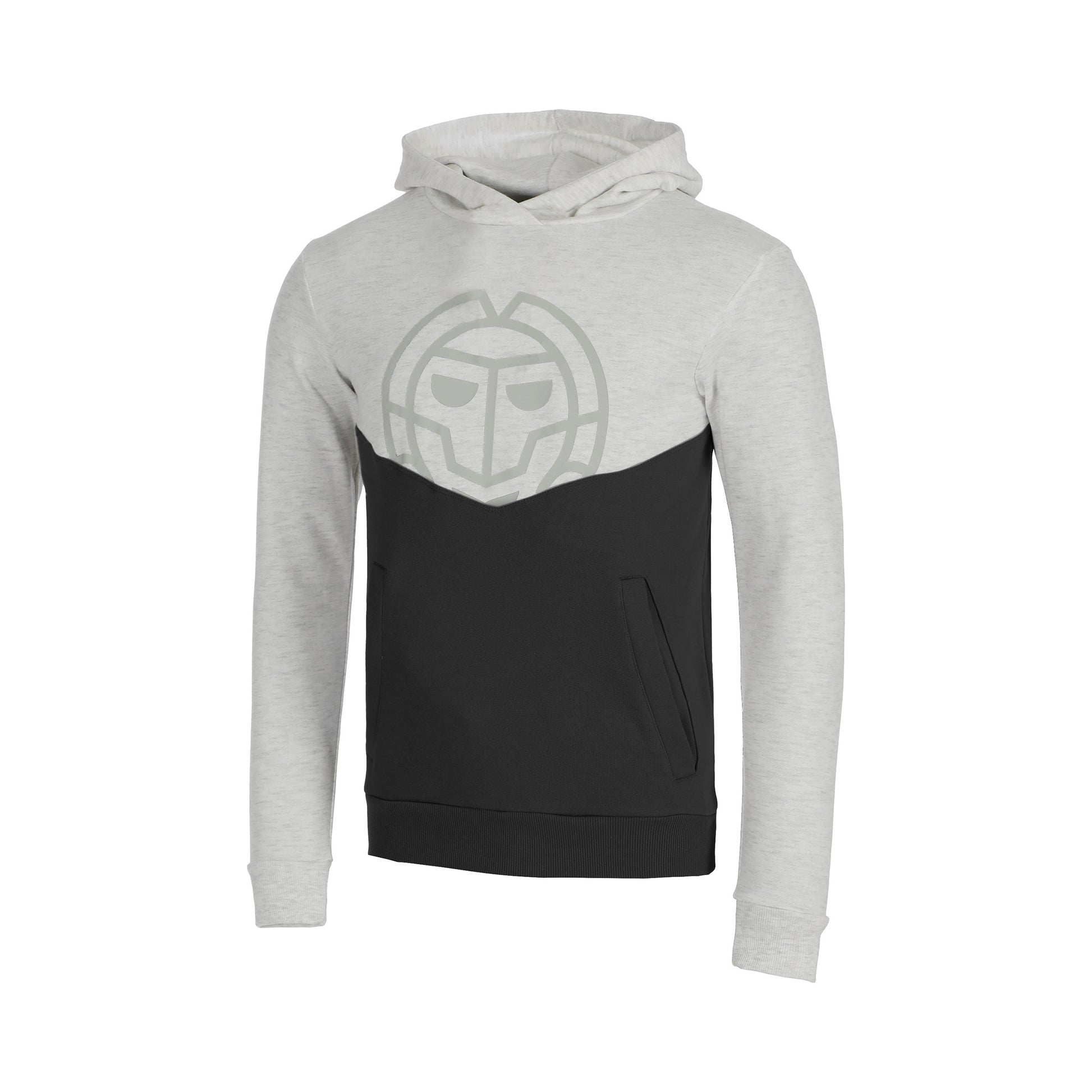 BIDI BADU Bassem Lifestyle Sweat à capuche Garçons - gris clair, noir