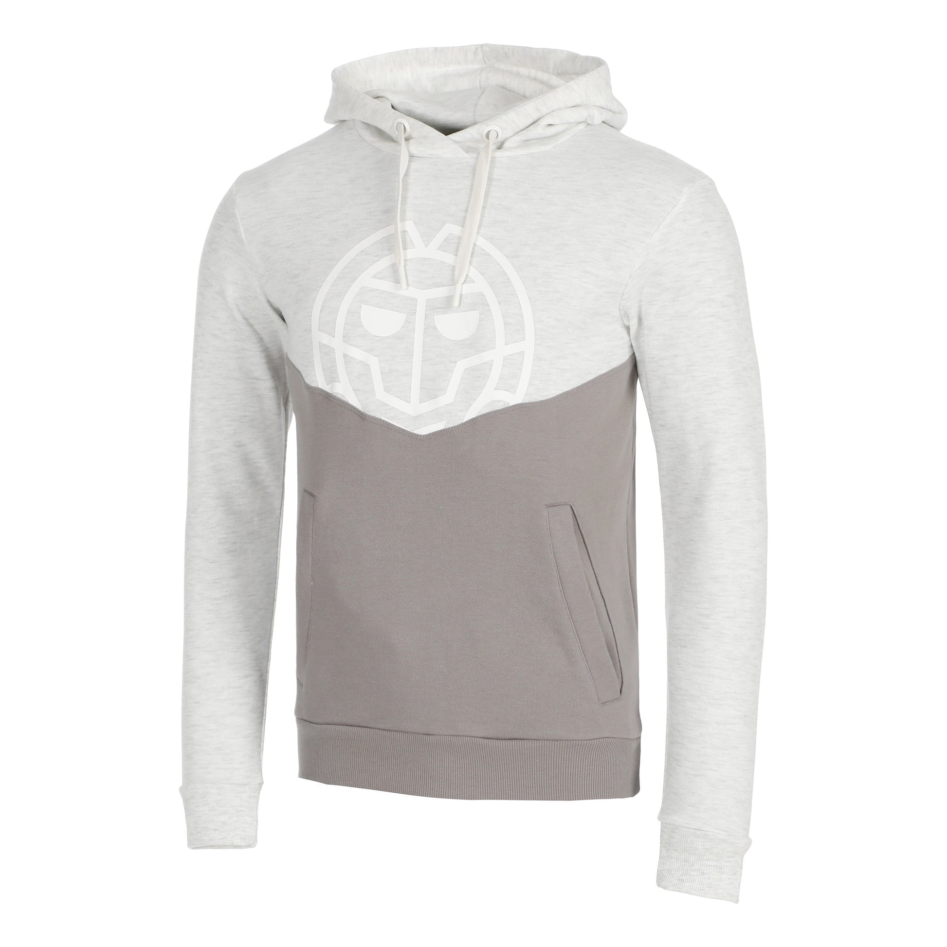 BIDI BADU Lunis Lifestyle Sweat À Capuche Hommes-Crème,Gris