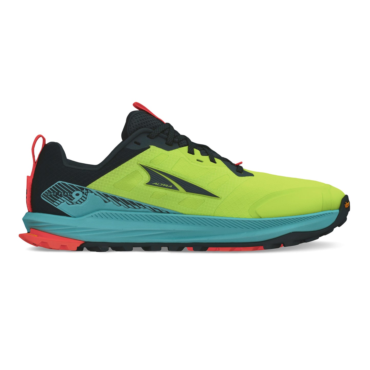 Altra Lone Peak 9+ Chaussure trail Hommes - jaune lemon