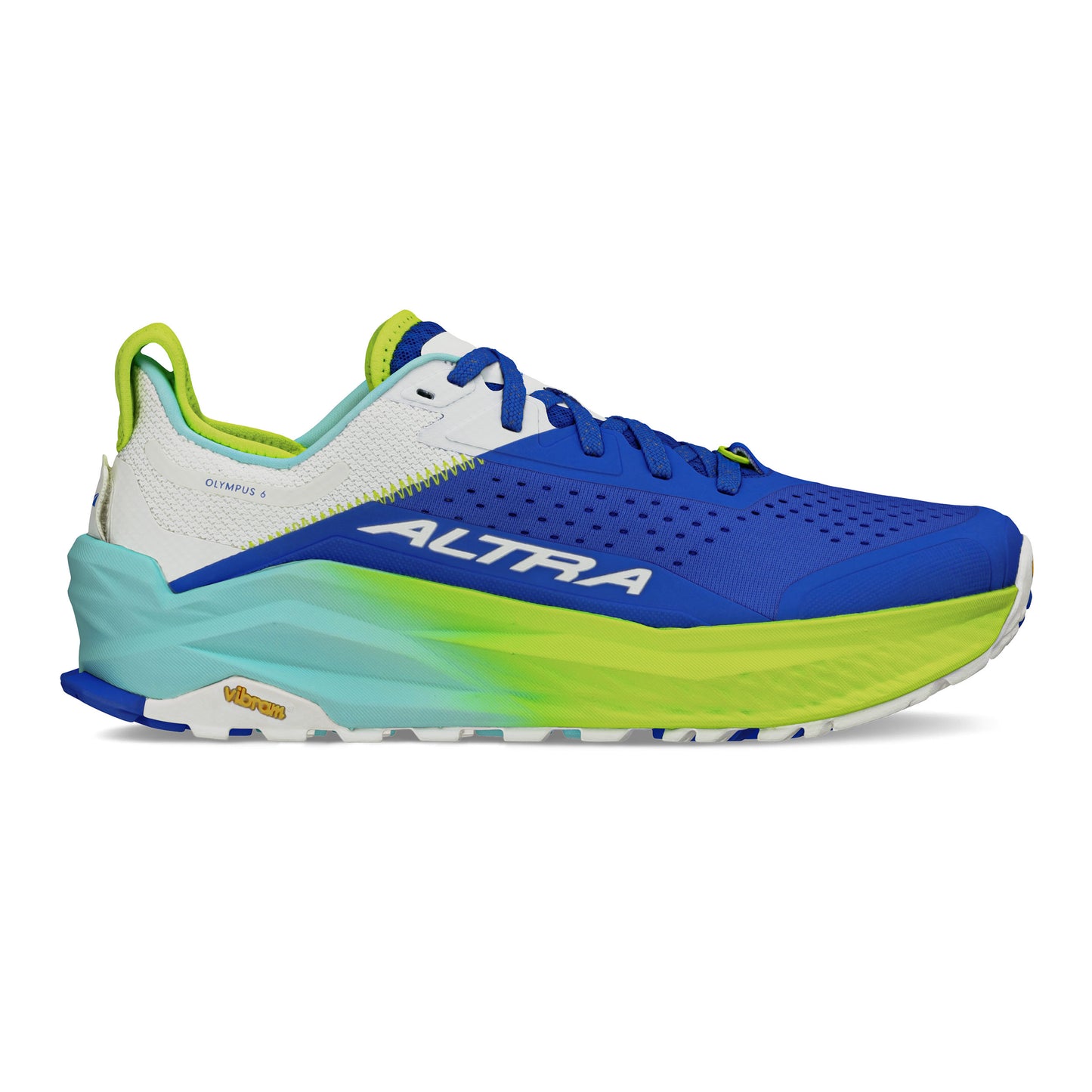 Altra Olympus 6 Chaussure Trail Hommes-Bleu,Jaune Lemon