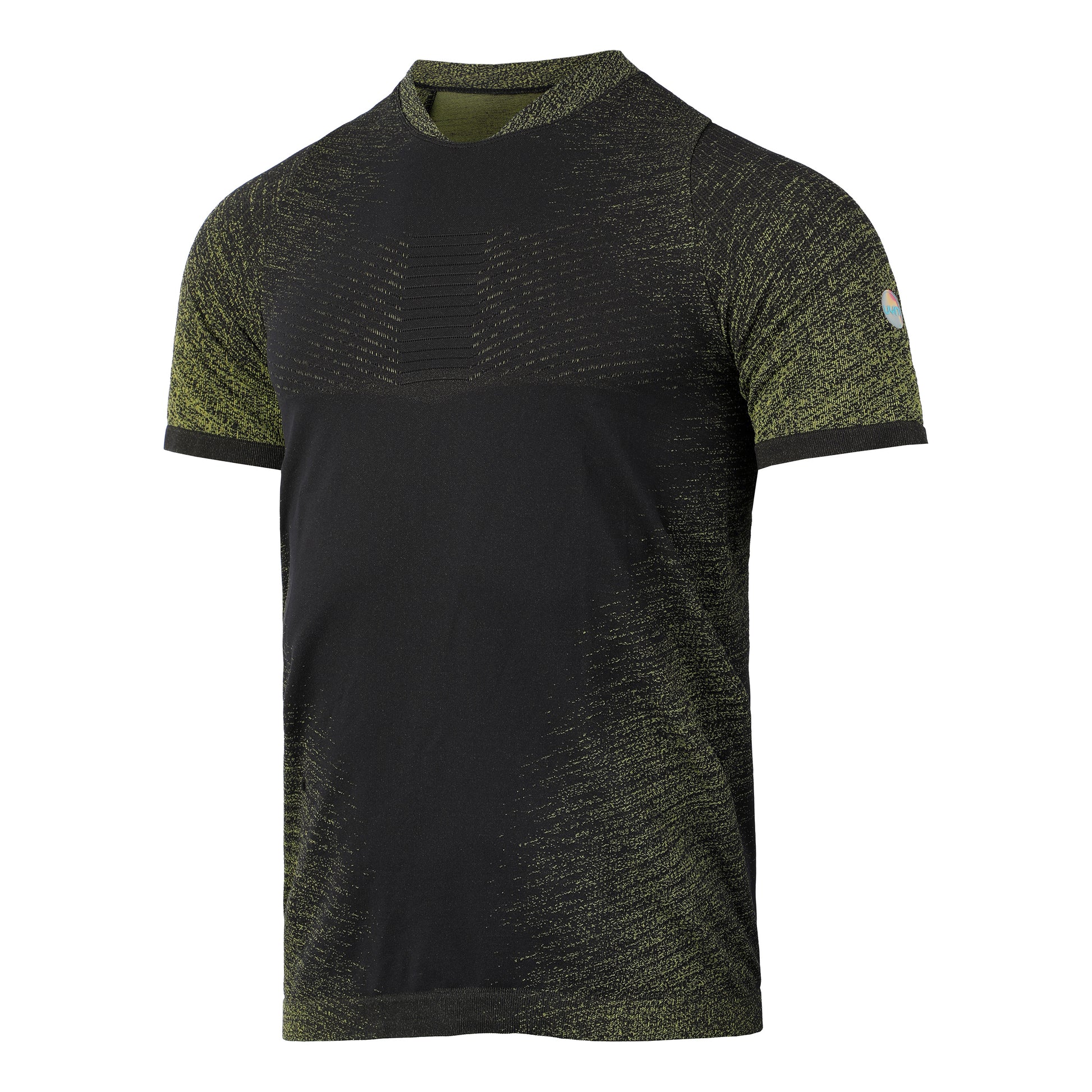 UYN Exceleration OW T-shirt Hommes - noir, jaune lemon