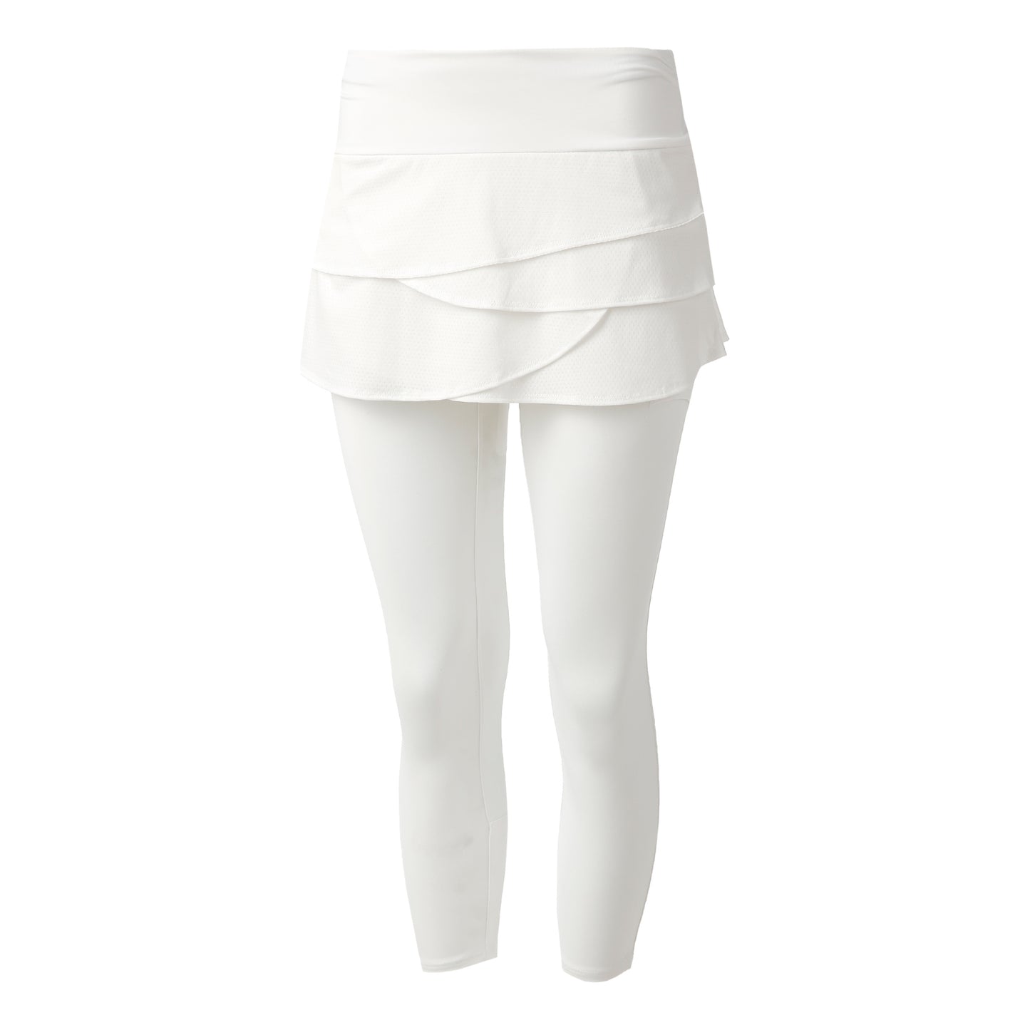 Lucky in Love Needle Out Scallop Scapri Femmes - blanc, crème