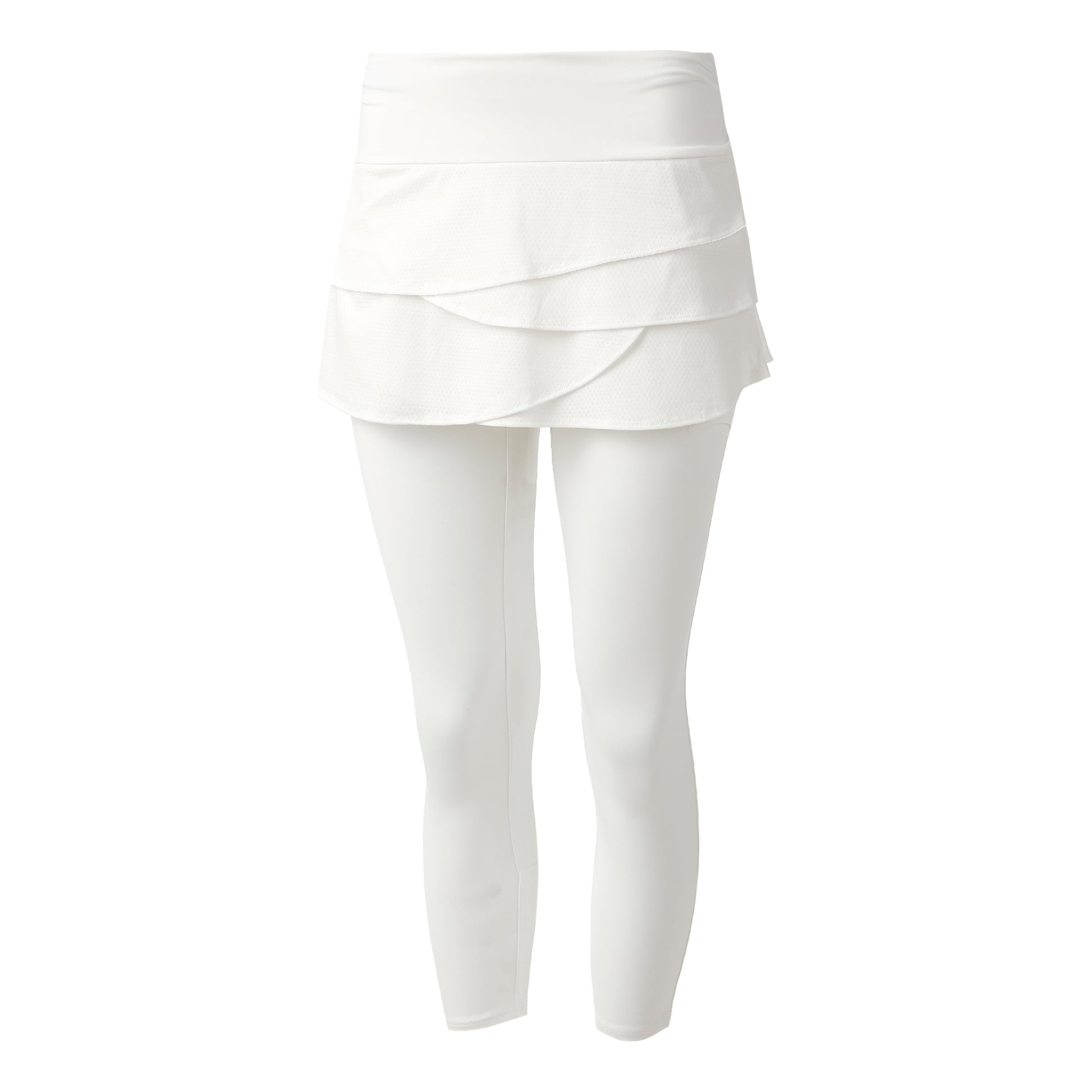 Lucky in Love Needle Out Scallop Scapri Femmes - blanc, crème