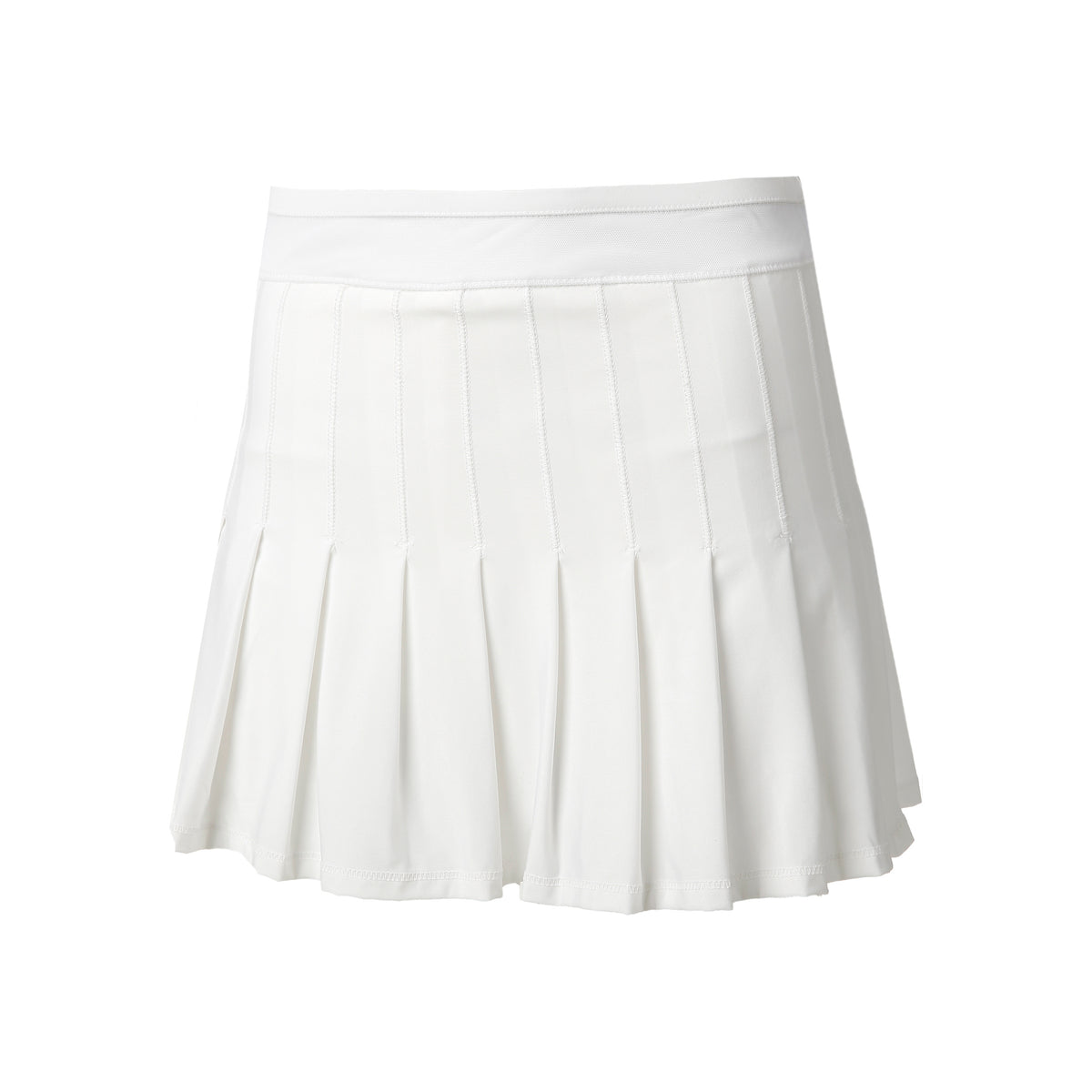 Lucky in Love Long Retro Pleated Jupe Femmes - blanc,