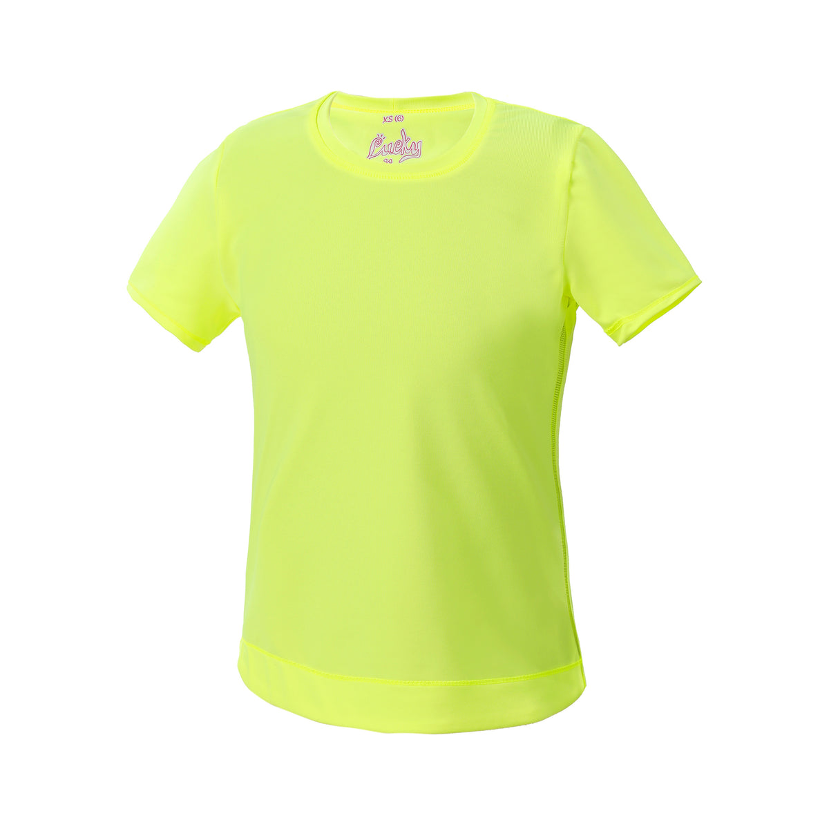 Lucky in Love Dynamik High-Low T-shirt Filles - jaune,