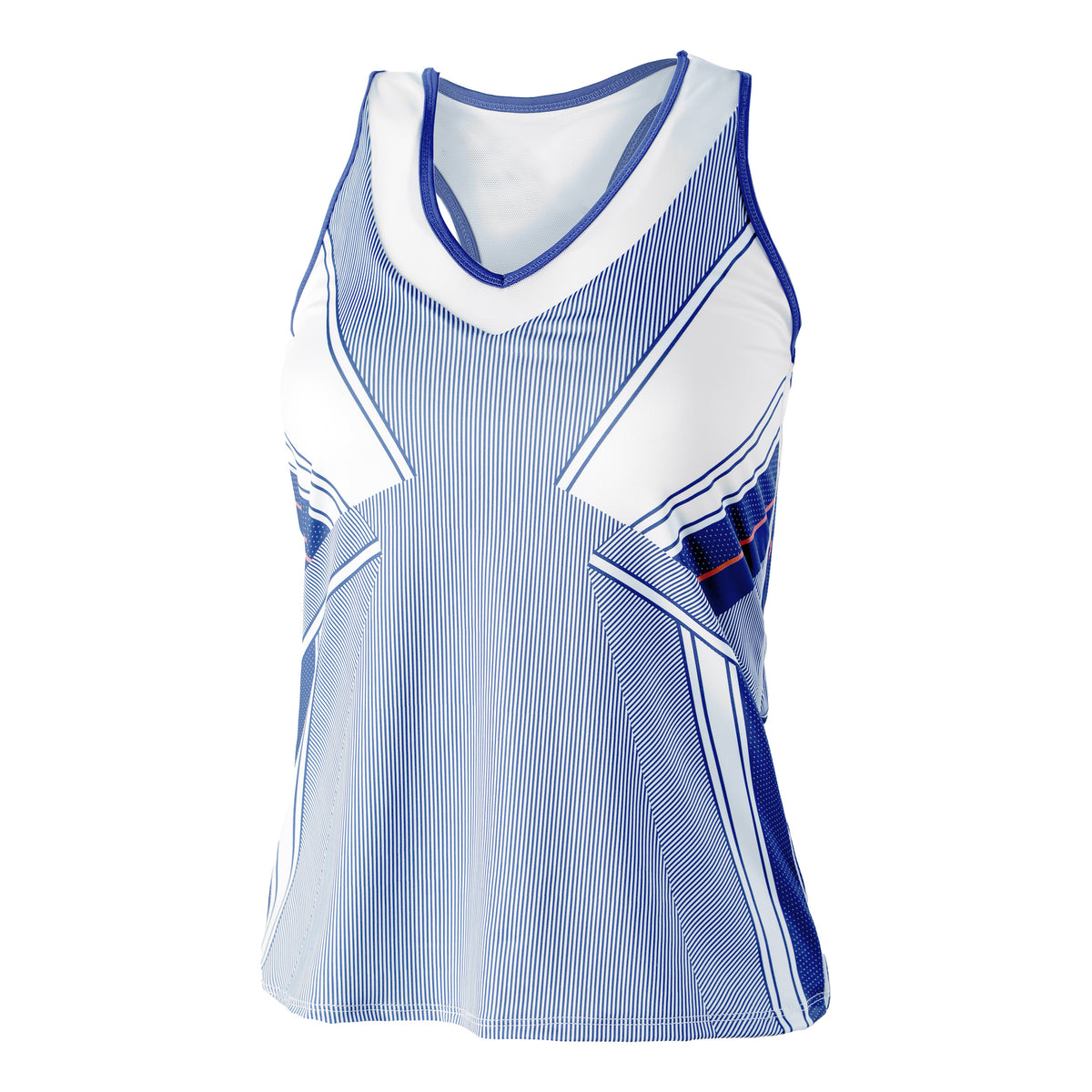 Lucky in Love with Bra Débardeur tank top Femmes - bleu, blanc