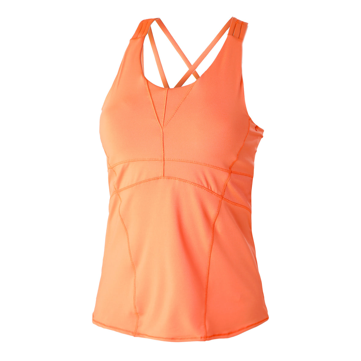 Lucky in Love Shock Cami with Bra Débardeur tank top Femmes - corail,