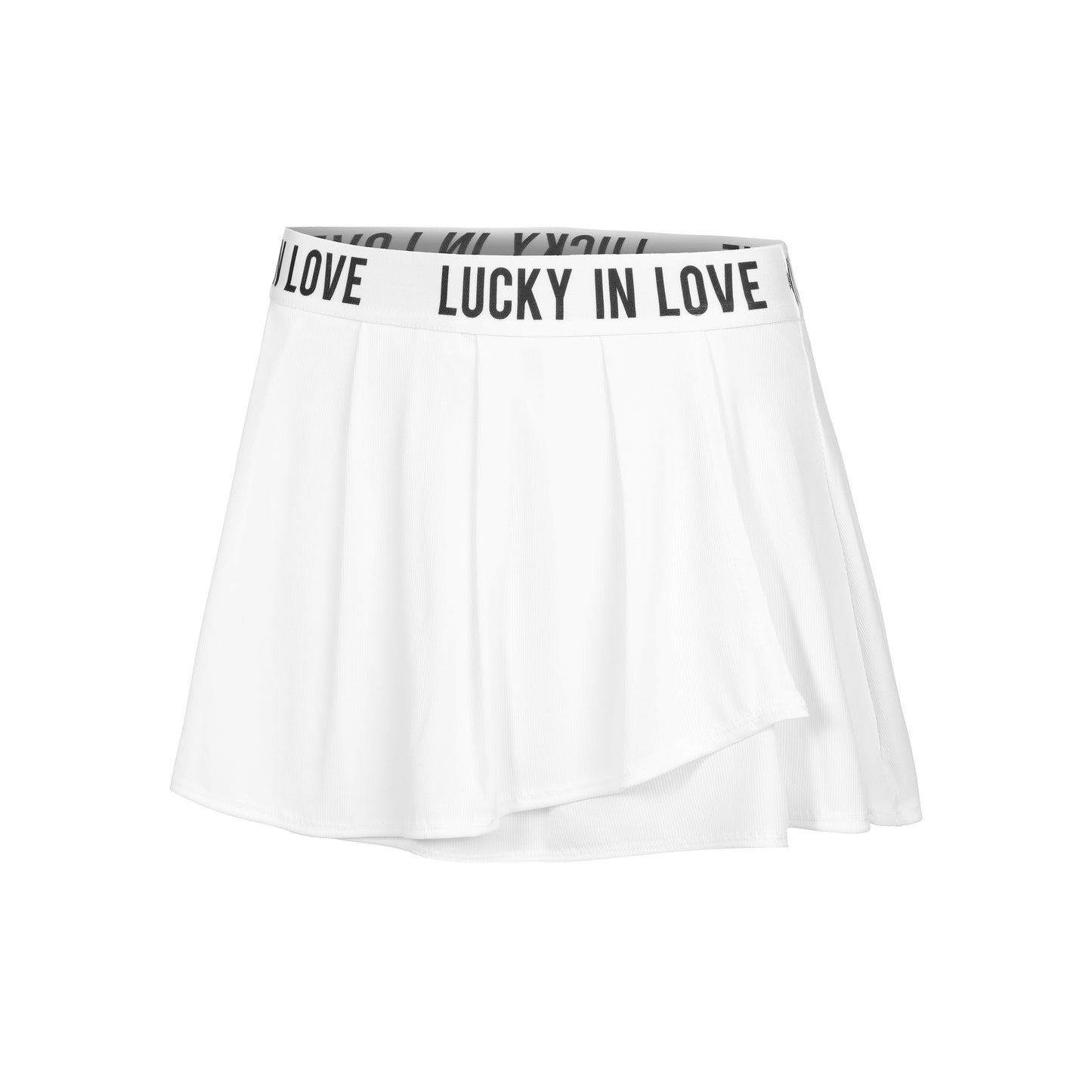 Lucky in Love Let's Get It On Jupe Femmes - blanc, noir