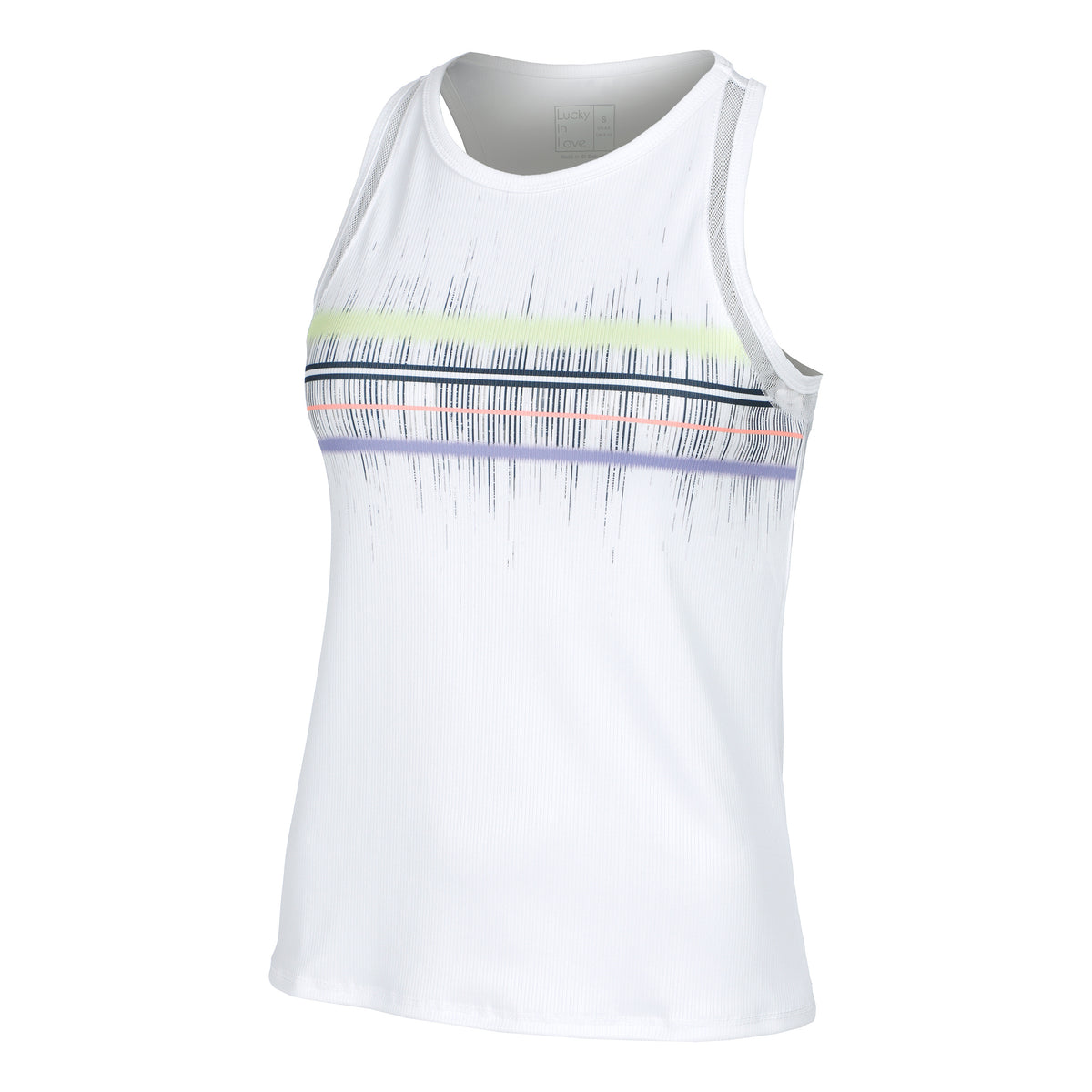 Lucky in Love Grand Slam Tank W/Bra Débardeur tank top Femmes - blanc,