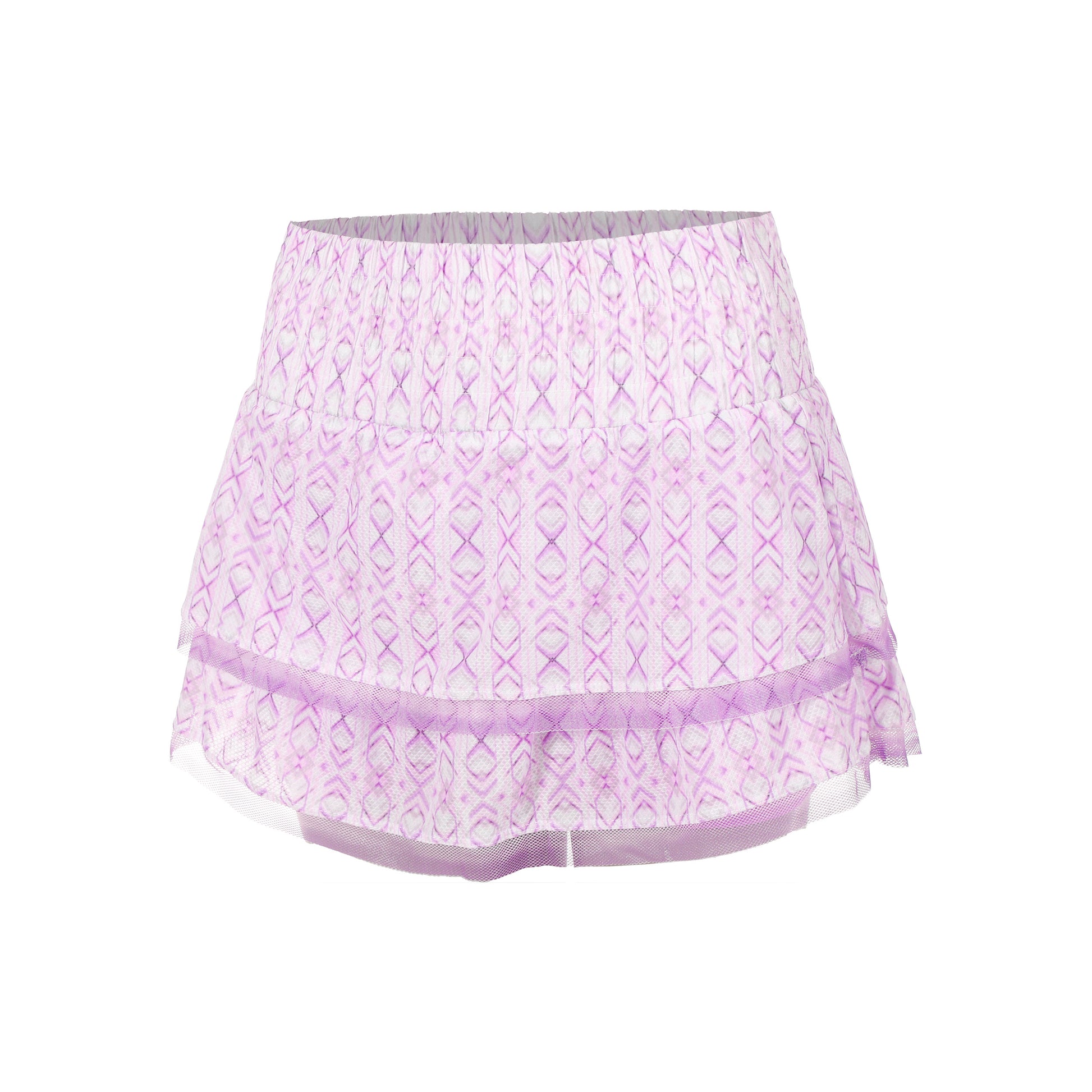 Lucky in Love High Waist Petal Haze Jupe Femmes-Blanc,Rosé