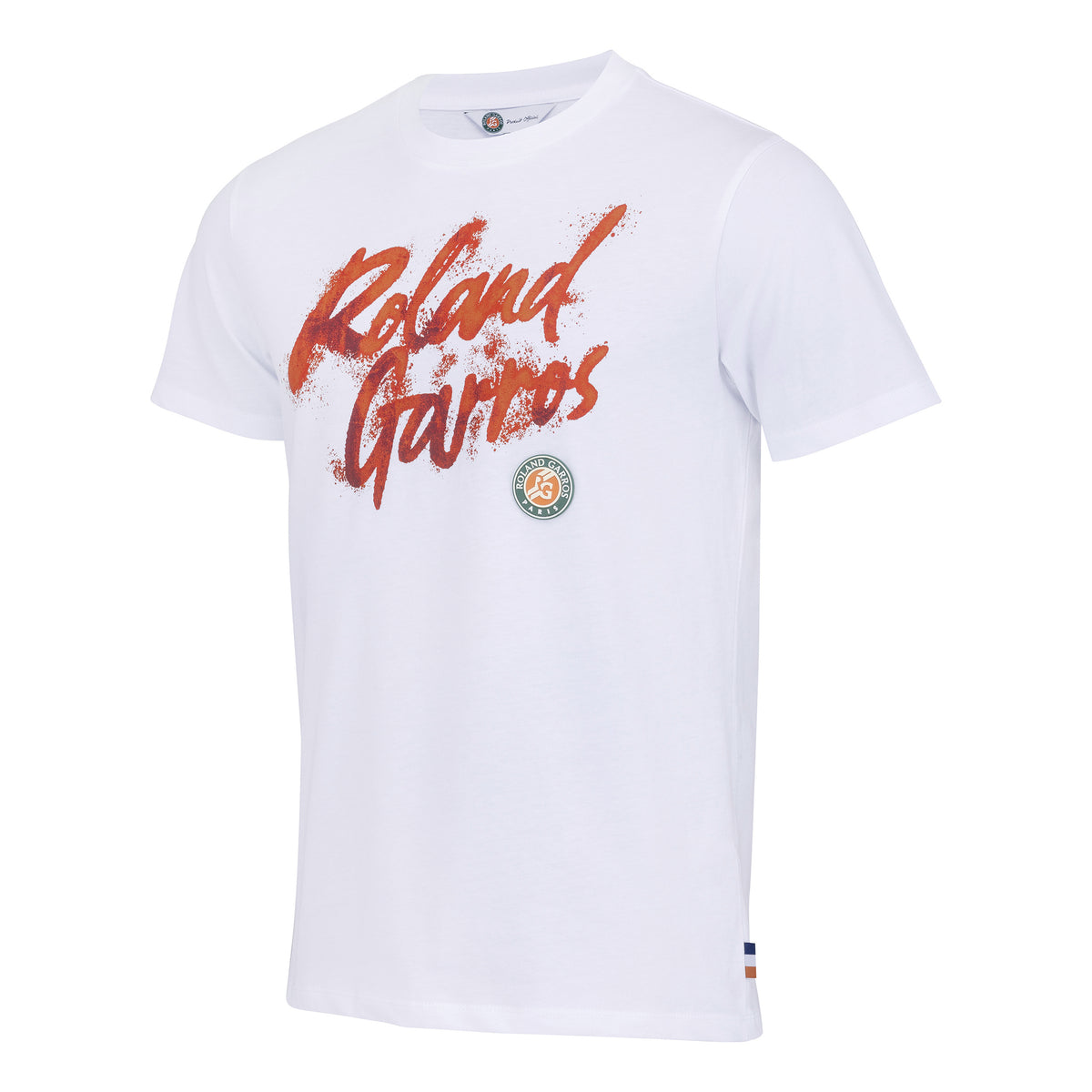 Roland Garros T-shirt Hommes-Blanc
