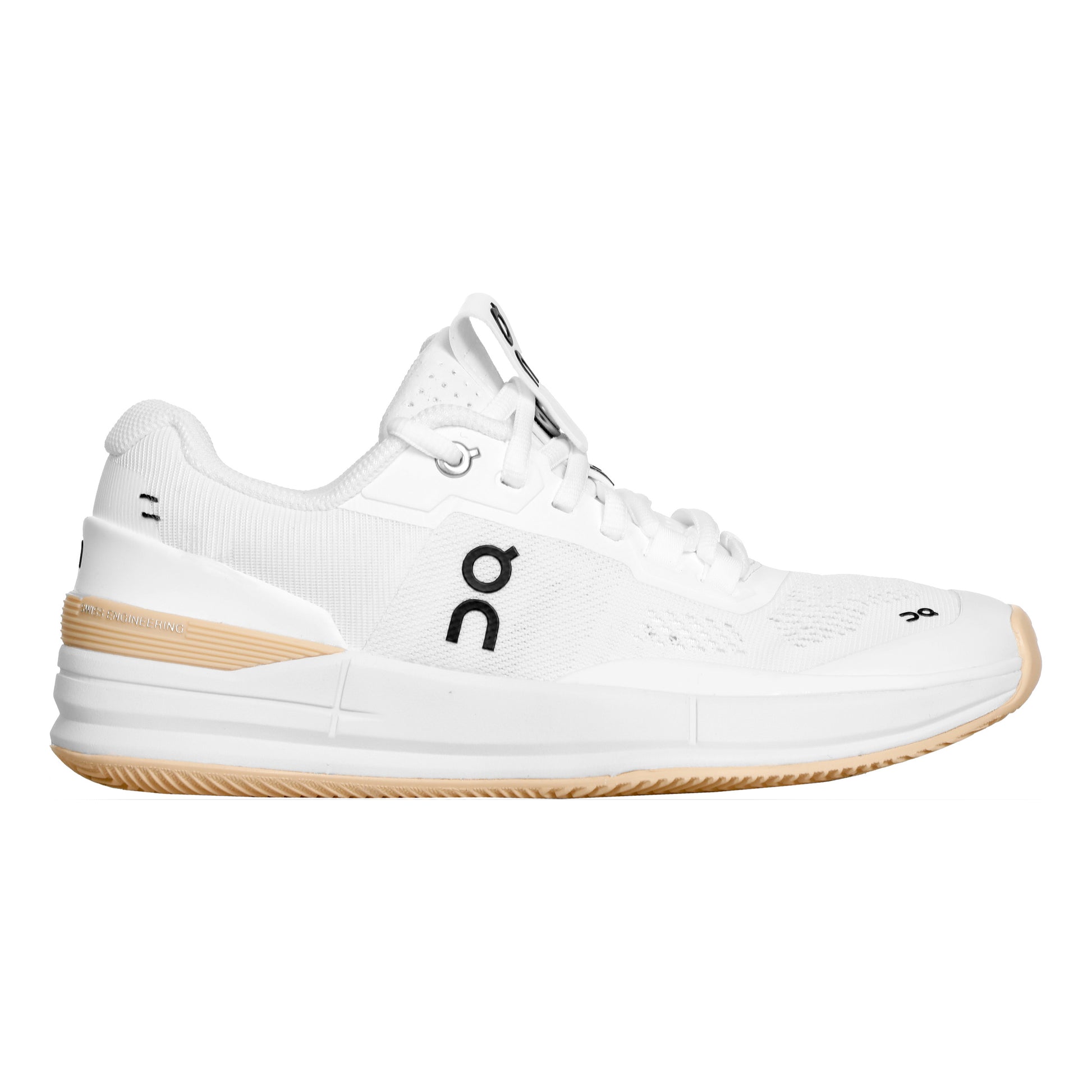 On The Roger Pro Chaussure terre battue Femmes - blanc, beige