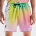 Court Shorts Hommes-Blanc,Multicouleur