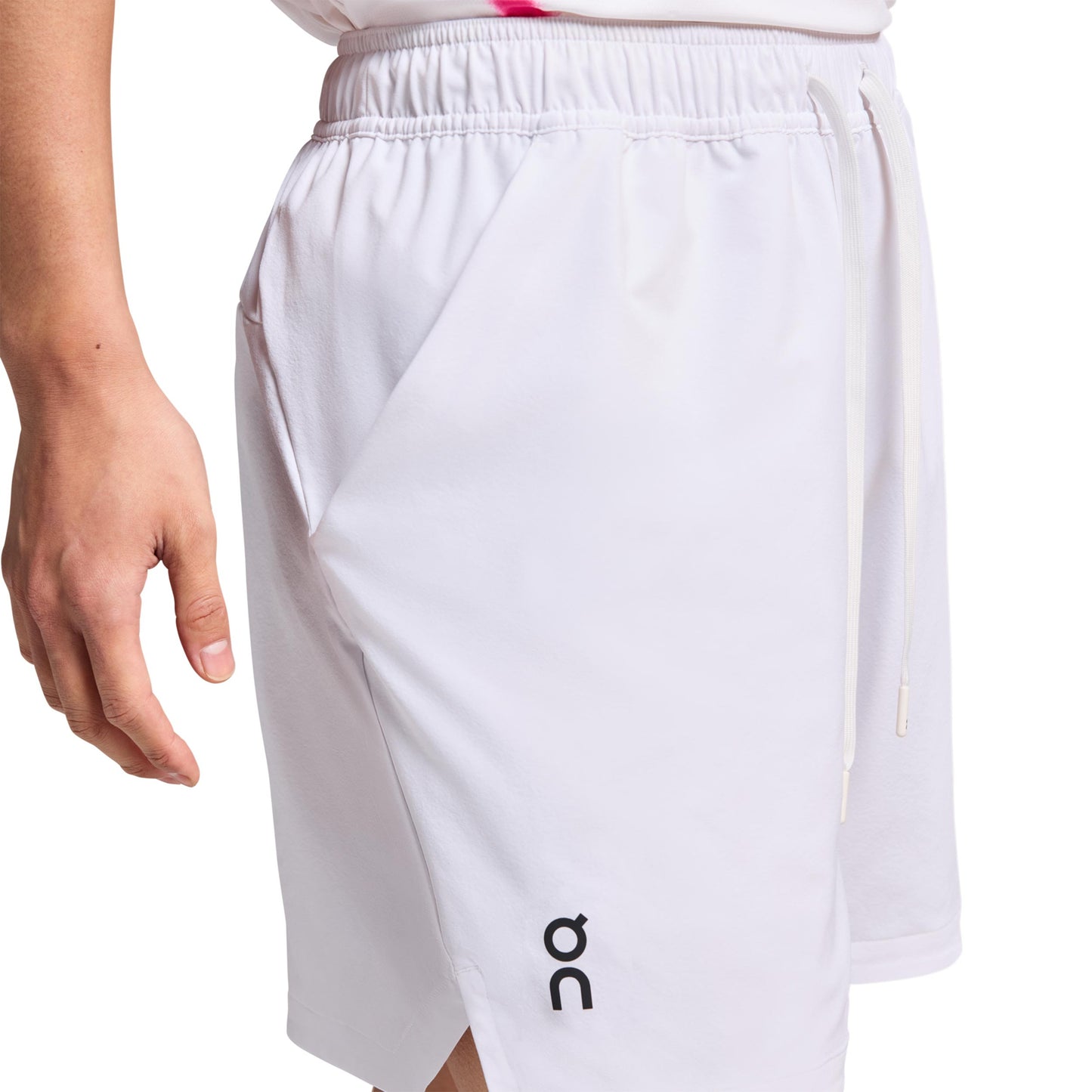 On Court Shorts Hommes-Blanc