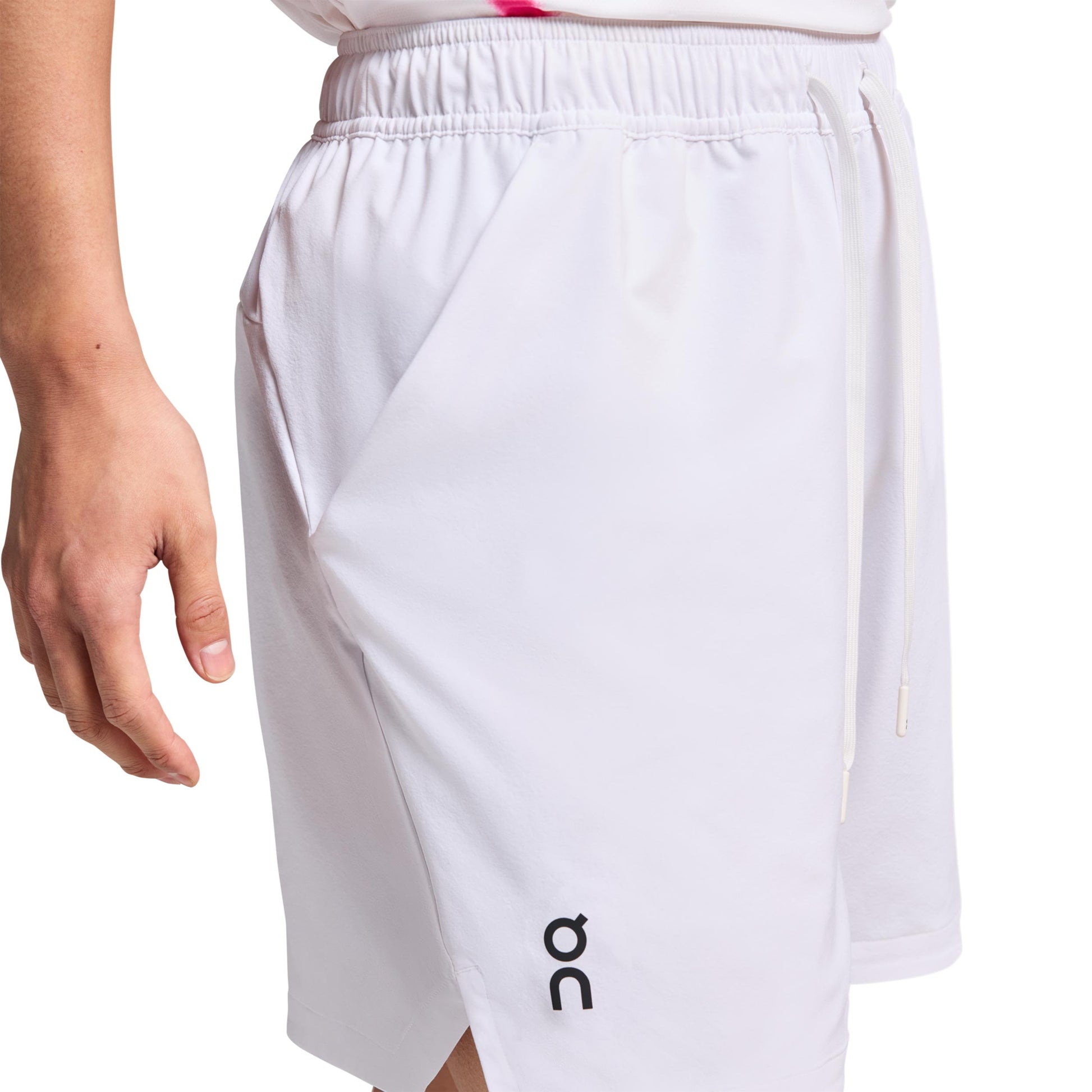 On Court Shorts Hommes-Blanc