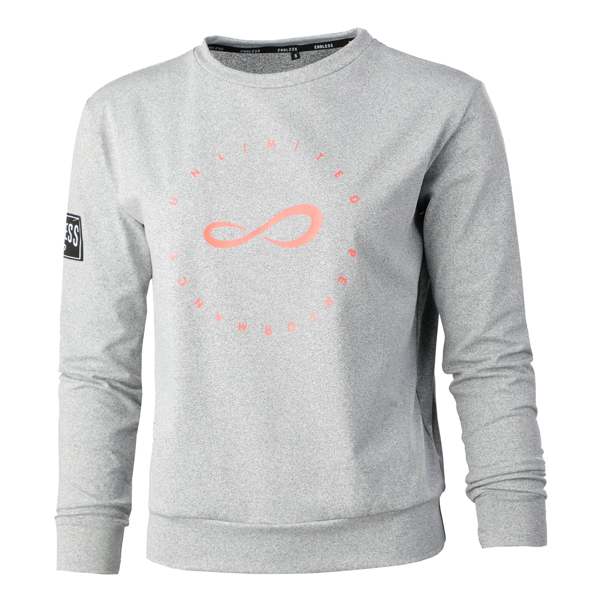 Endless Inner Tech Sweat-shirt Femmes - gris,